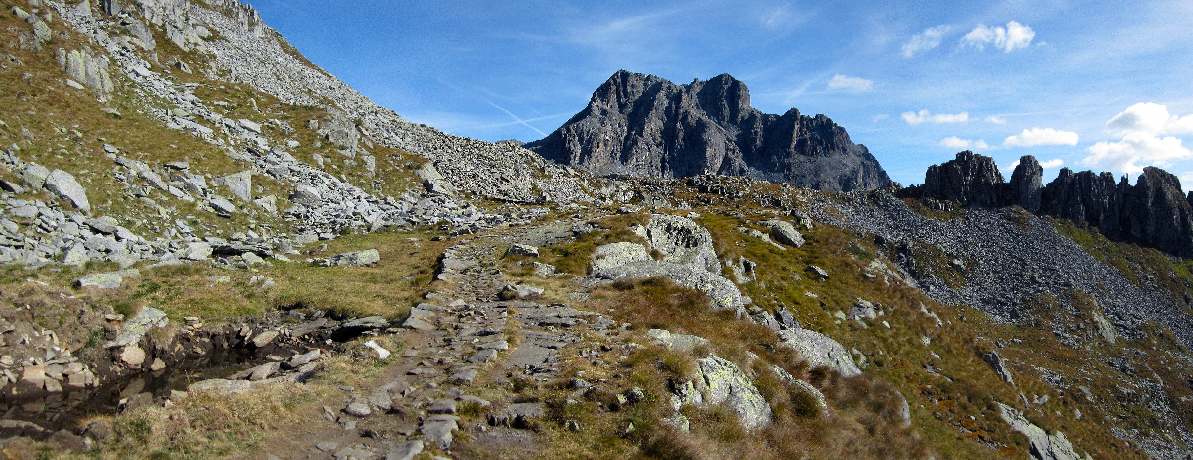 Ascesa lago della Vacca