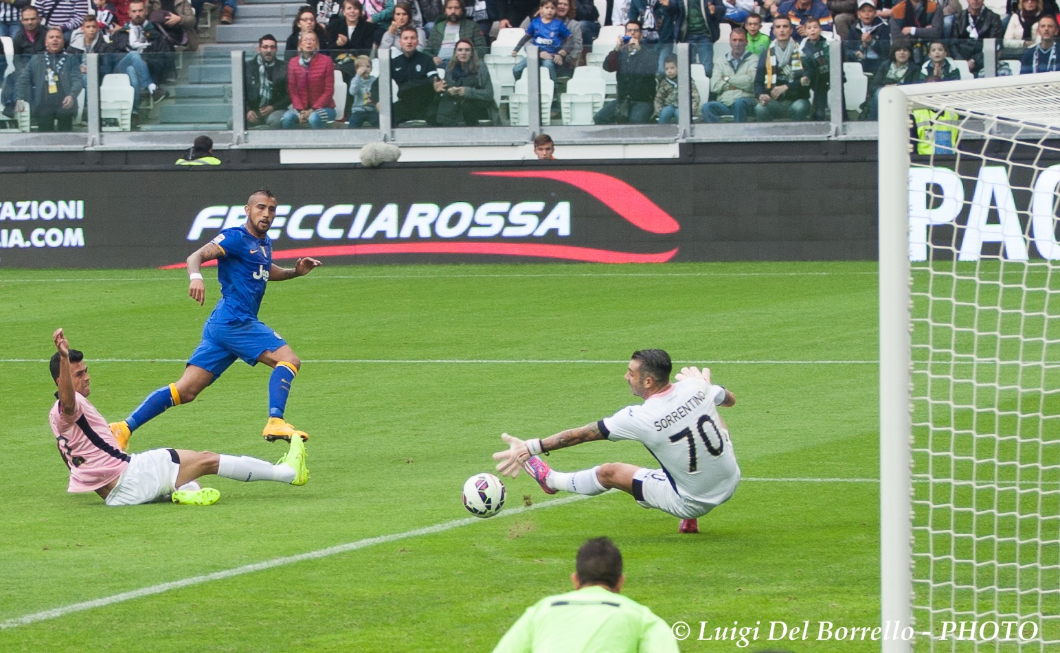 Juve-Palermo 2-0 primo goal di Vidal