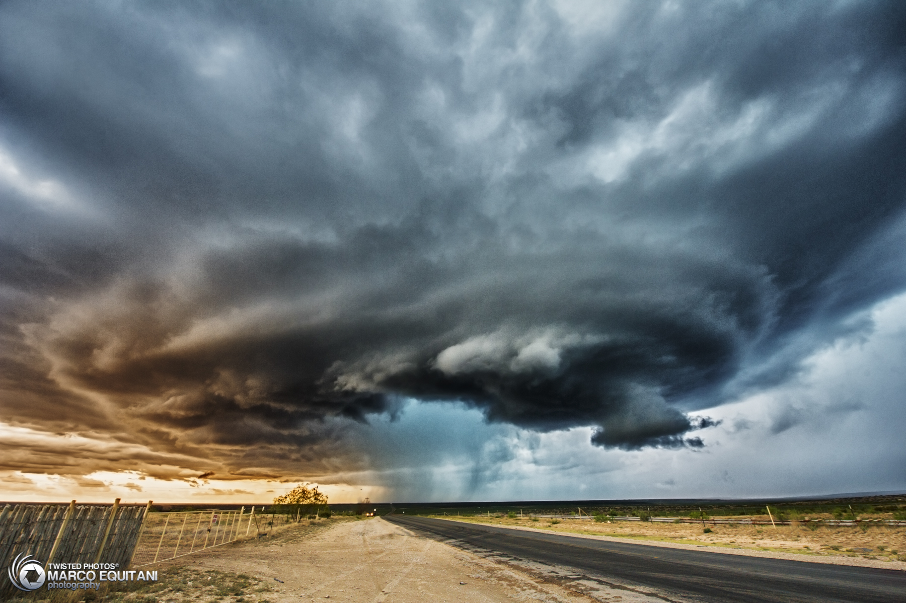 Supercell in Garden City, TX