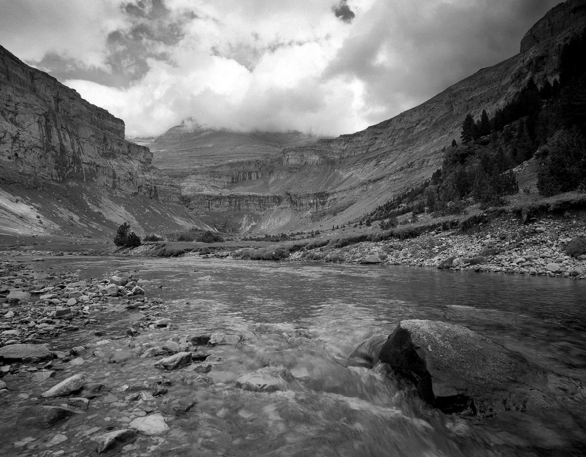 Clouds on Mount Perdido