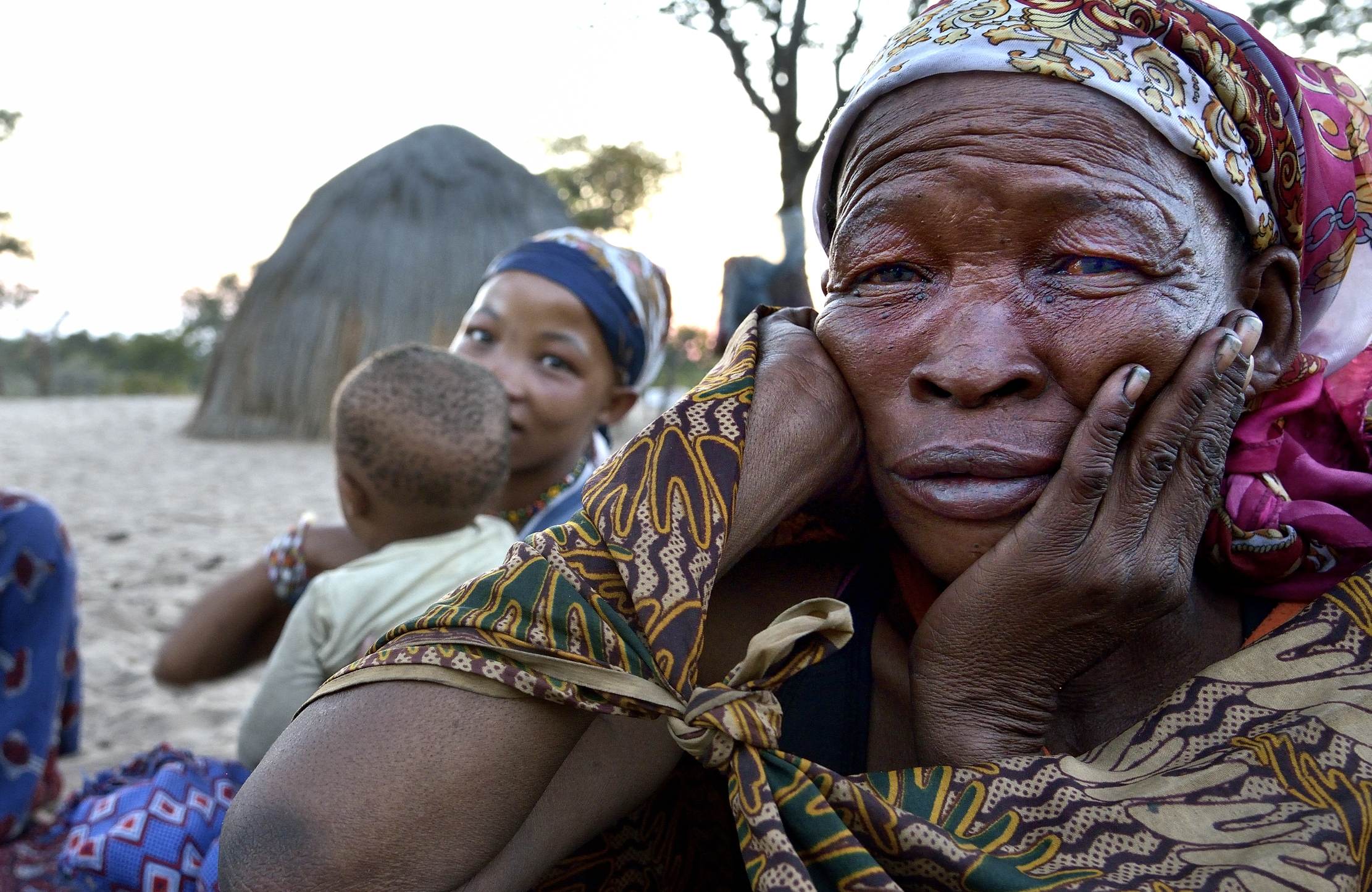 Bushmanland - Anziana Boscimane