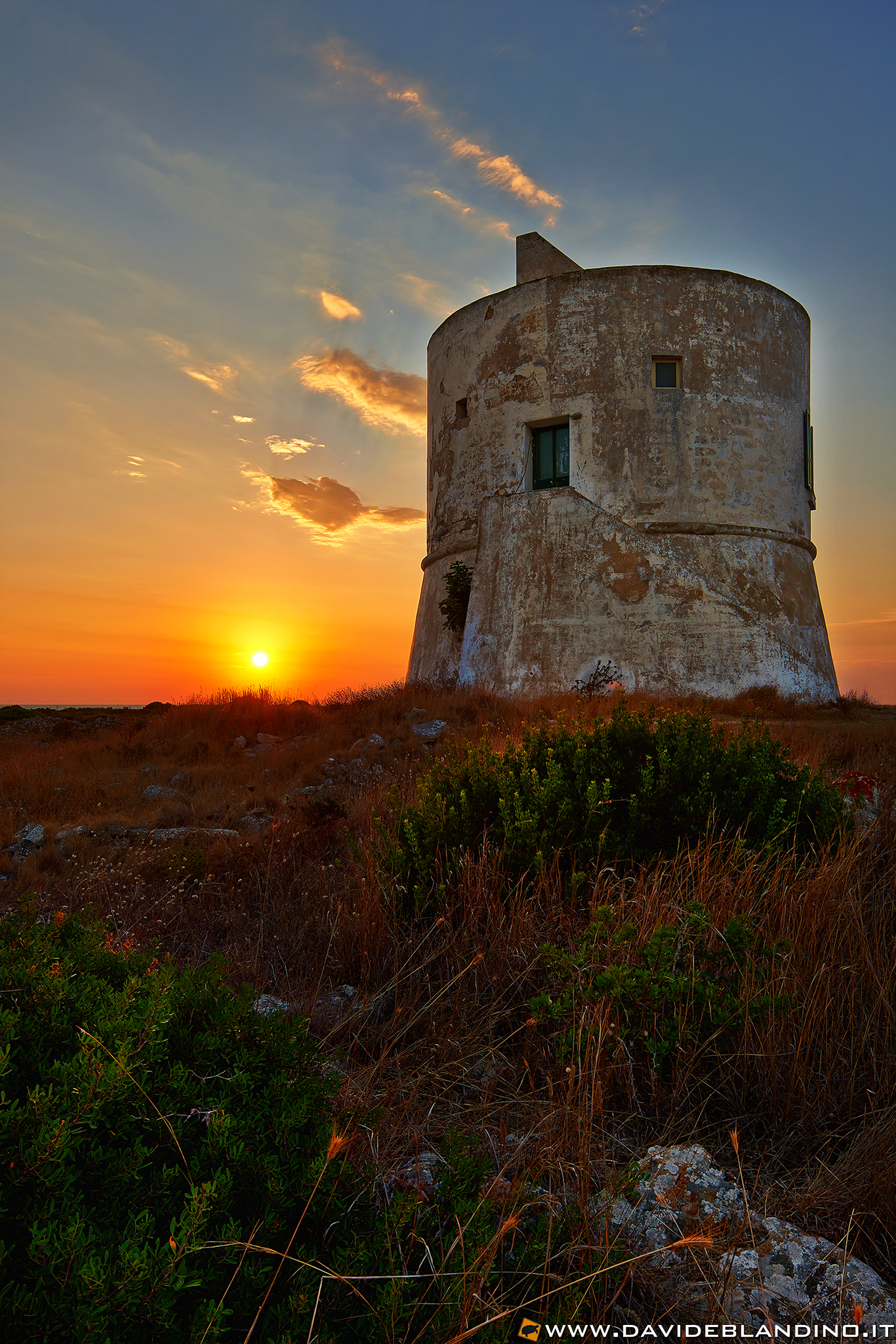 Sunset in Torre Pizzo