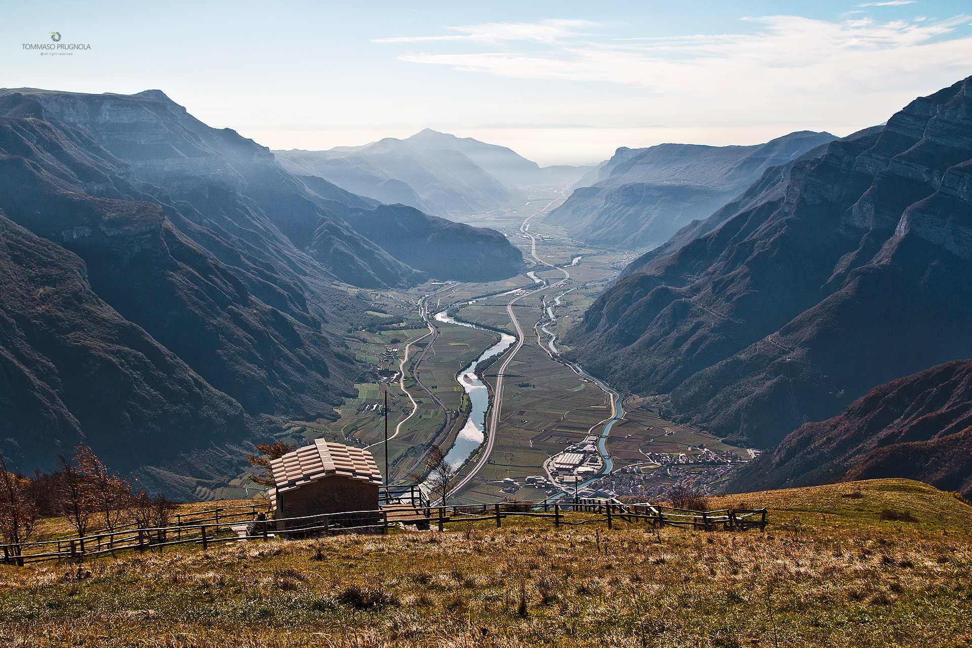 A sbalzo sulla Valle dell'Adige