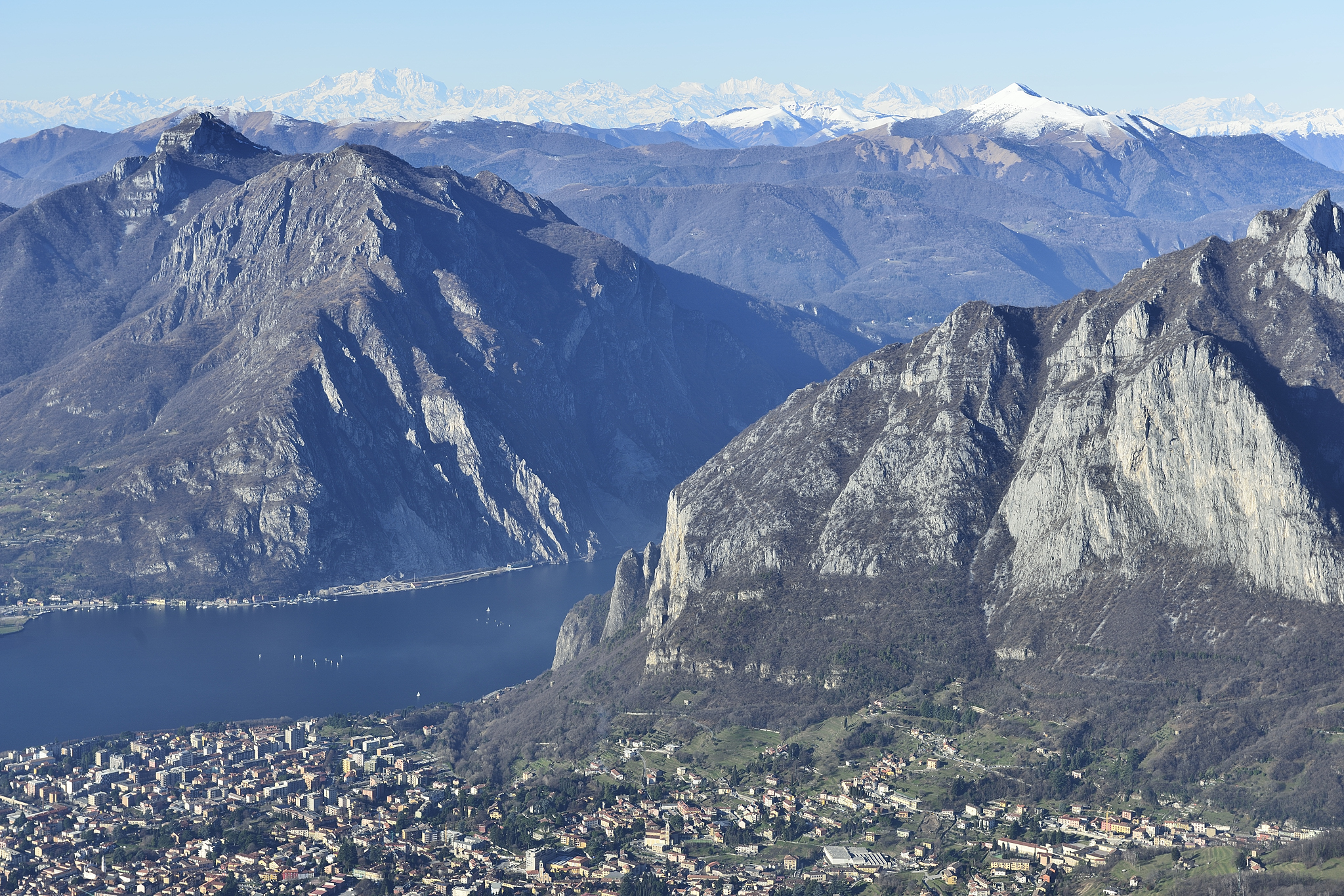 From the Piani d'Erna