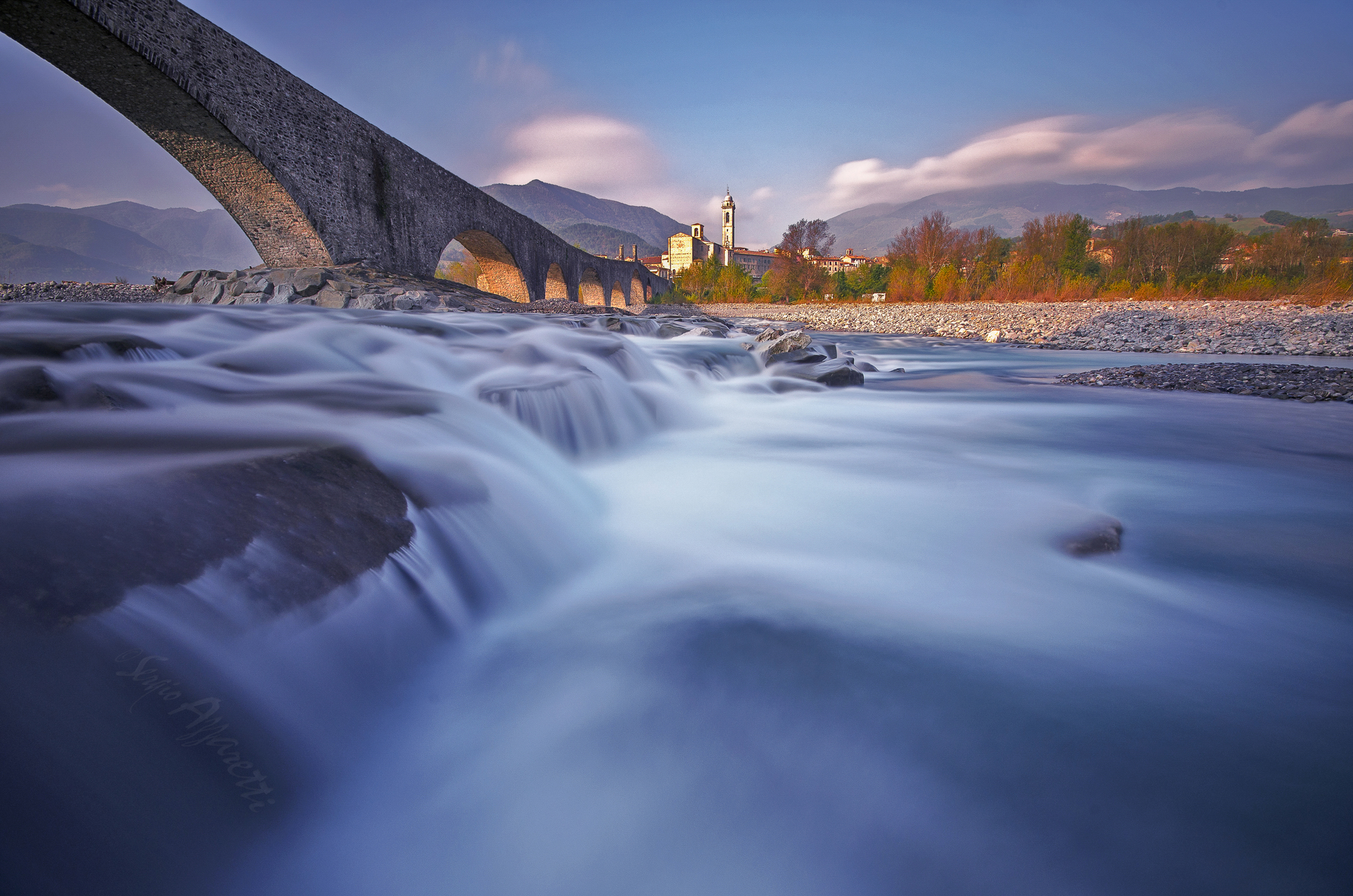 Time flows away like a river