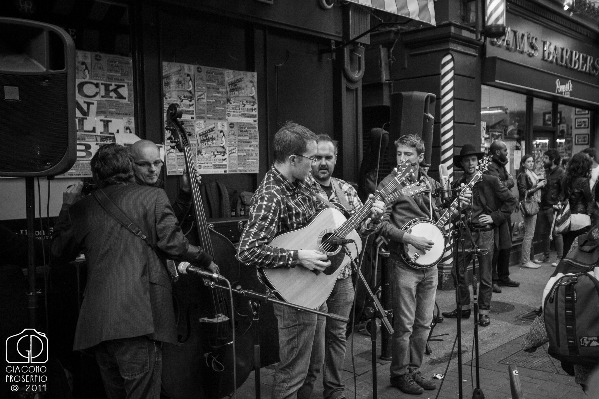 Irish road blues band!