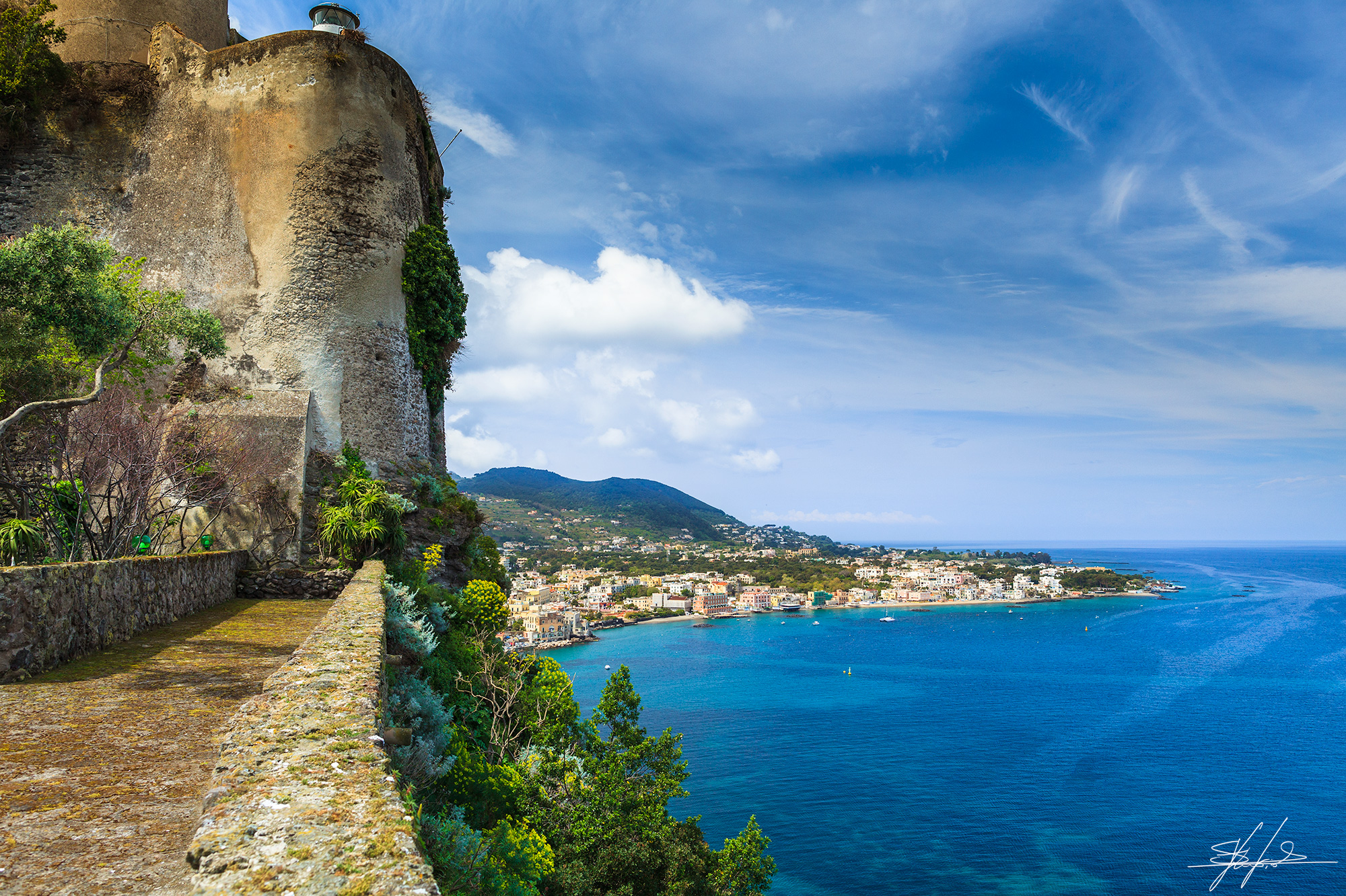 Vista dal castello aragonese - Ischia