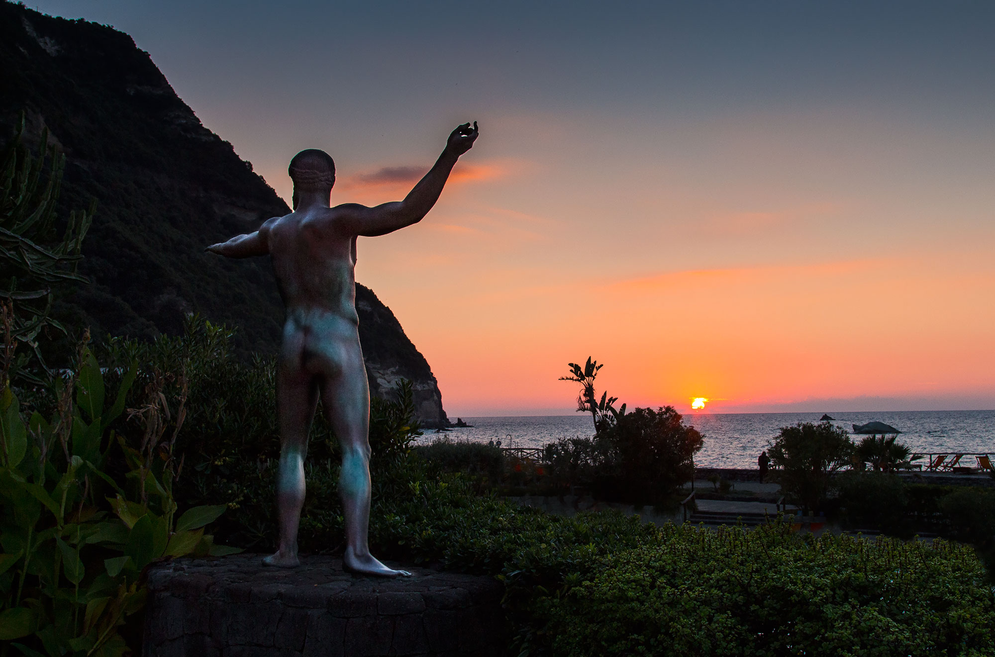 Poseidon al tramonto