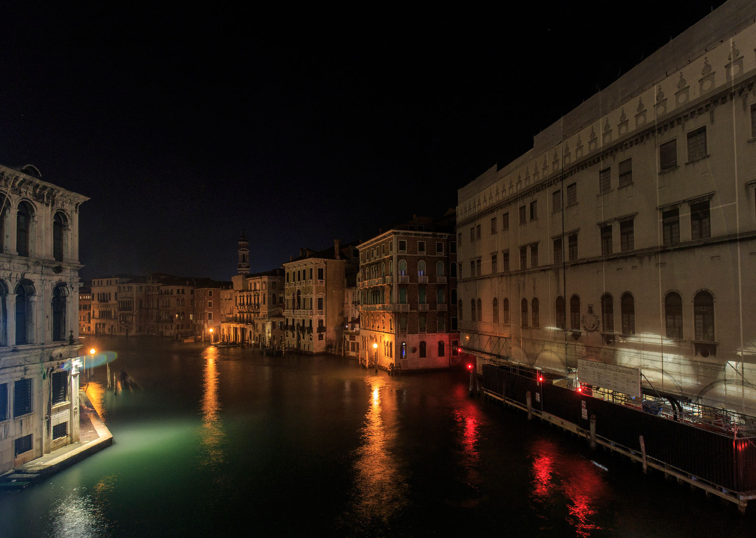 Grand Canal at night