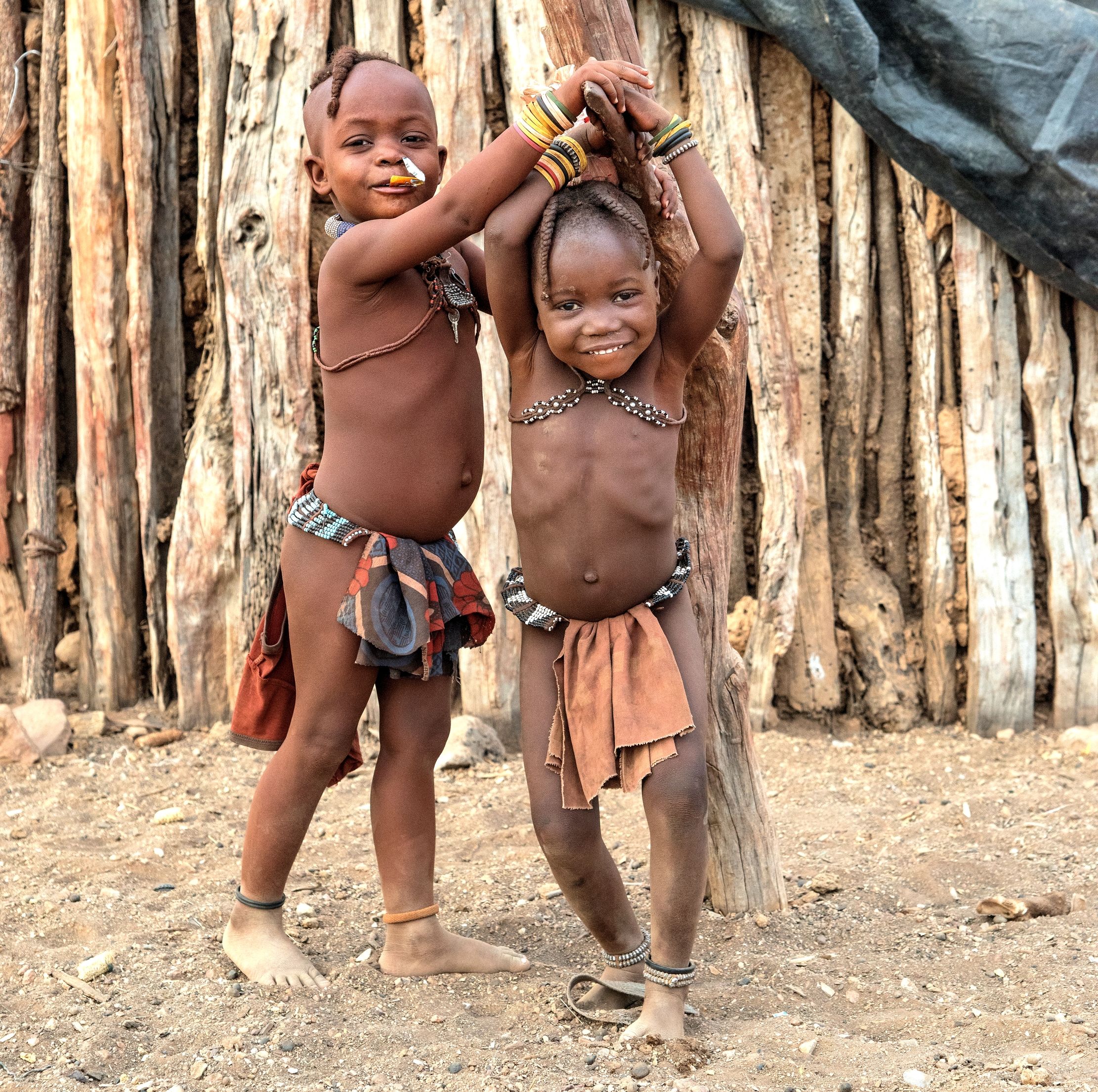 Ovamboland - Bambini Himba