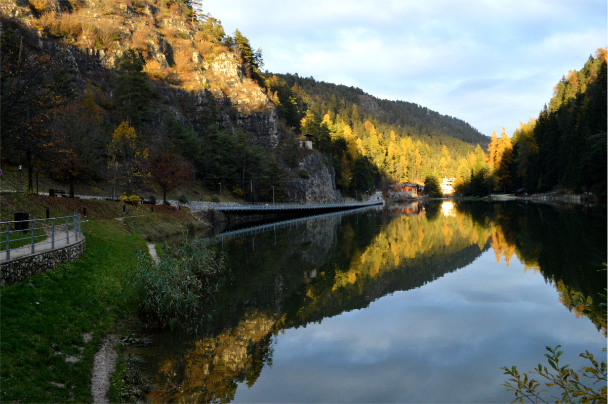 Sunset at Emerald Lake - Fund - Alta Val di Non