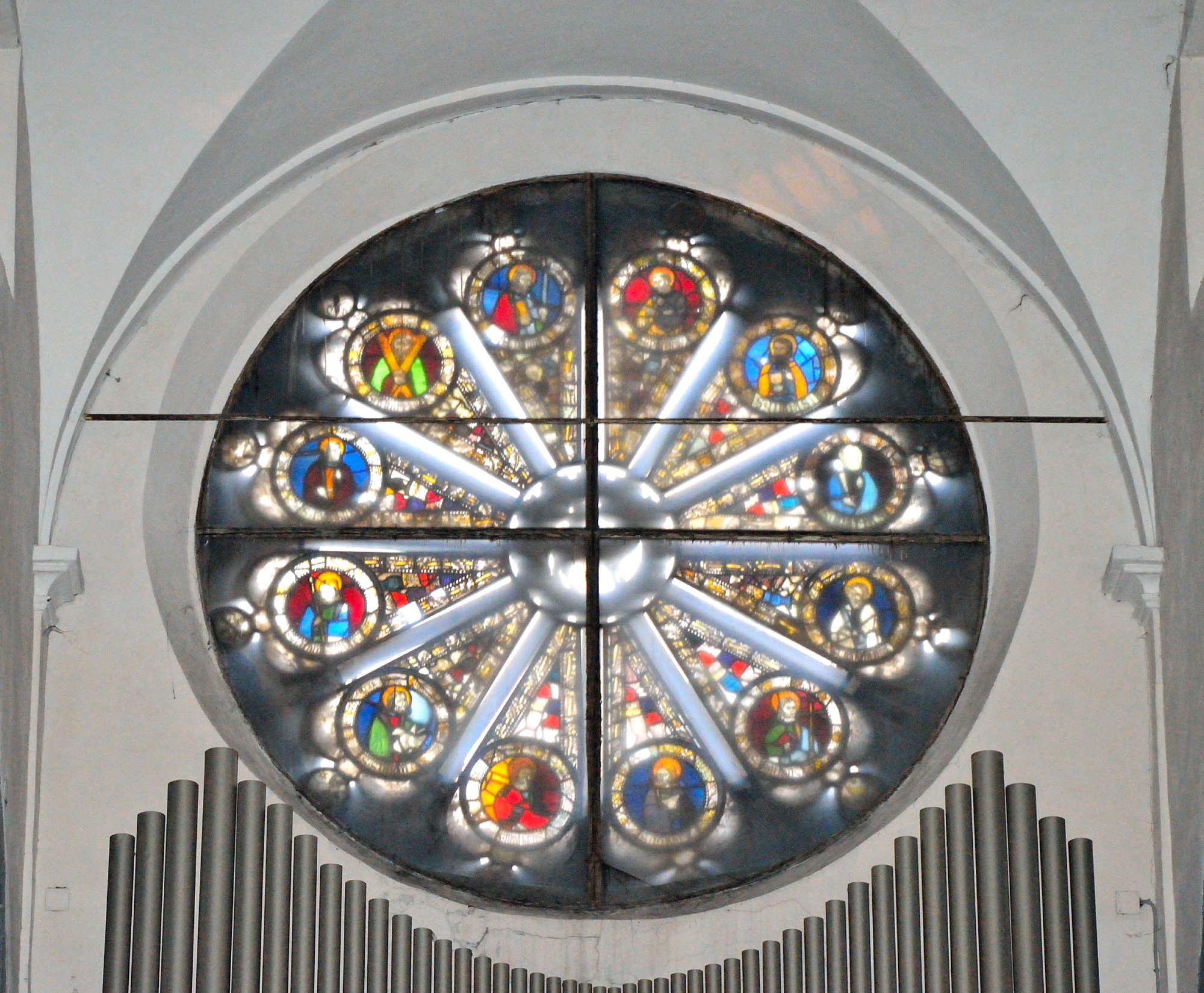 Rosone Chiesa di Pigna