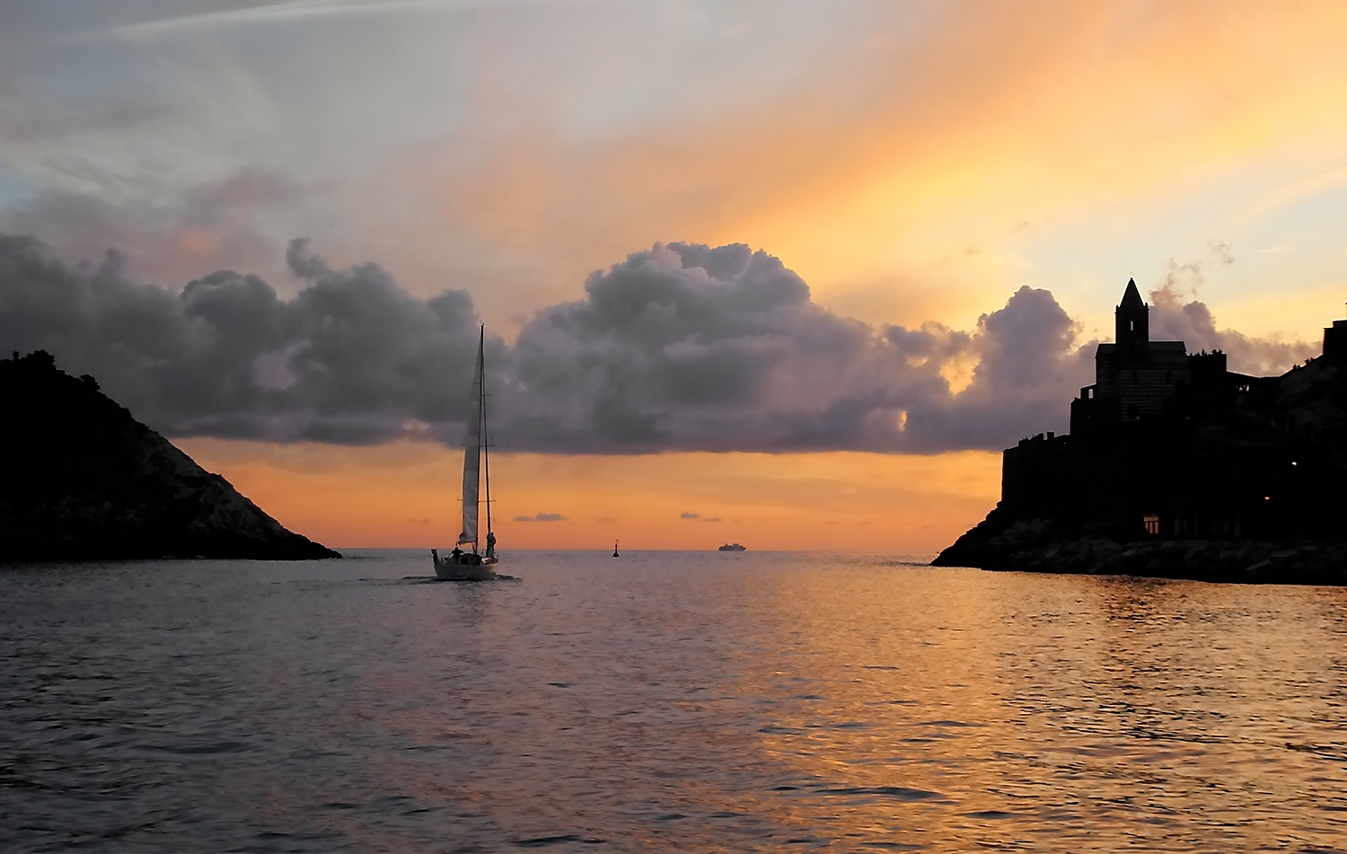 portovenere sunset