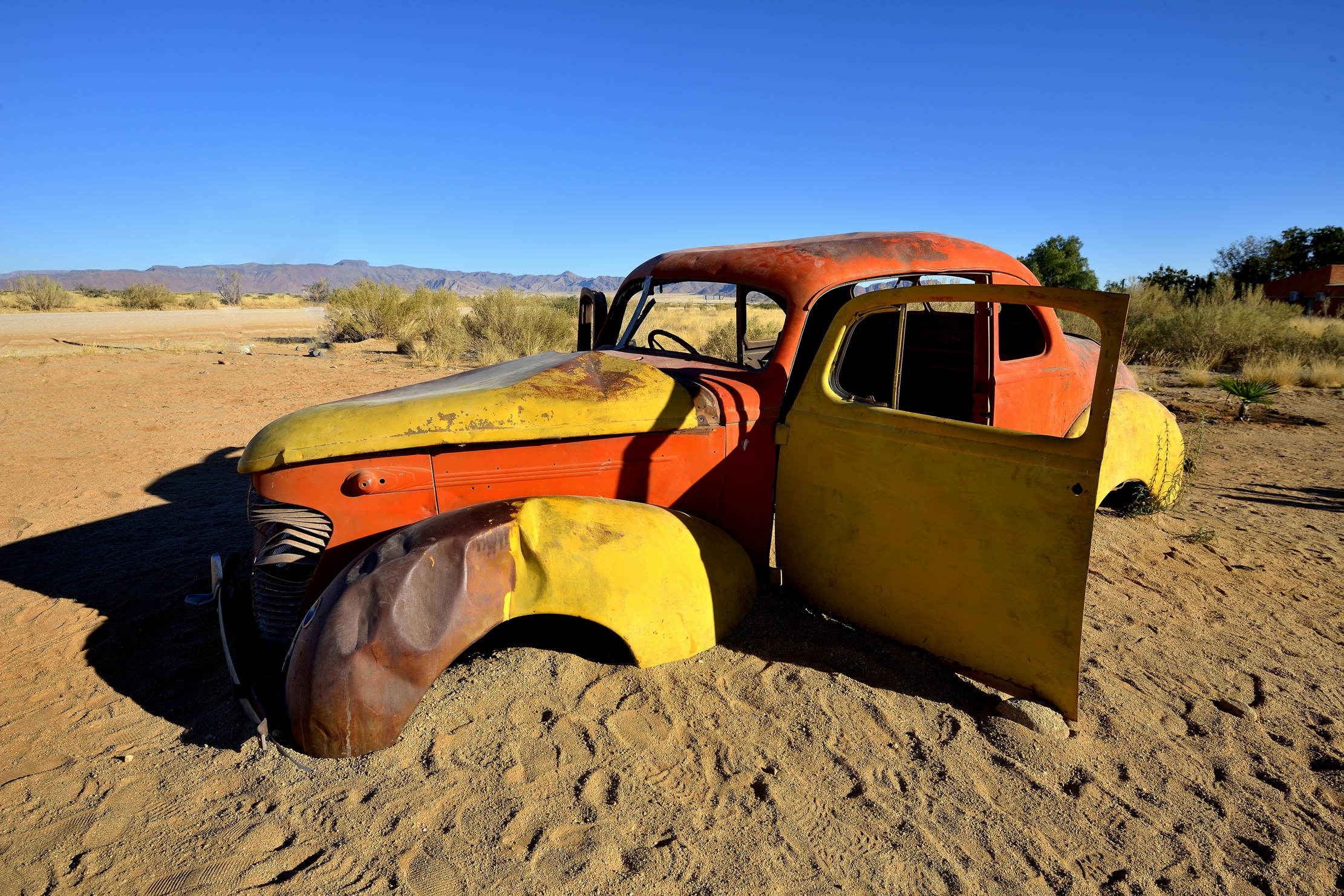 Deserto del Namib - Vecchia auto