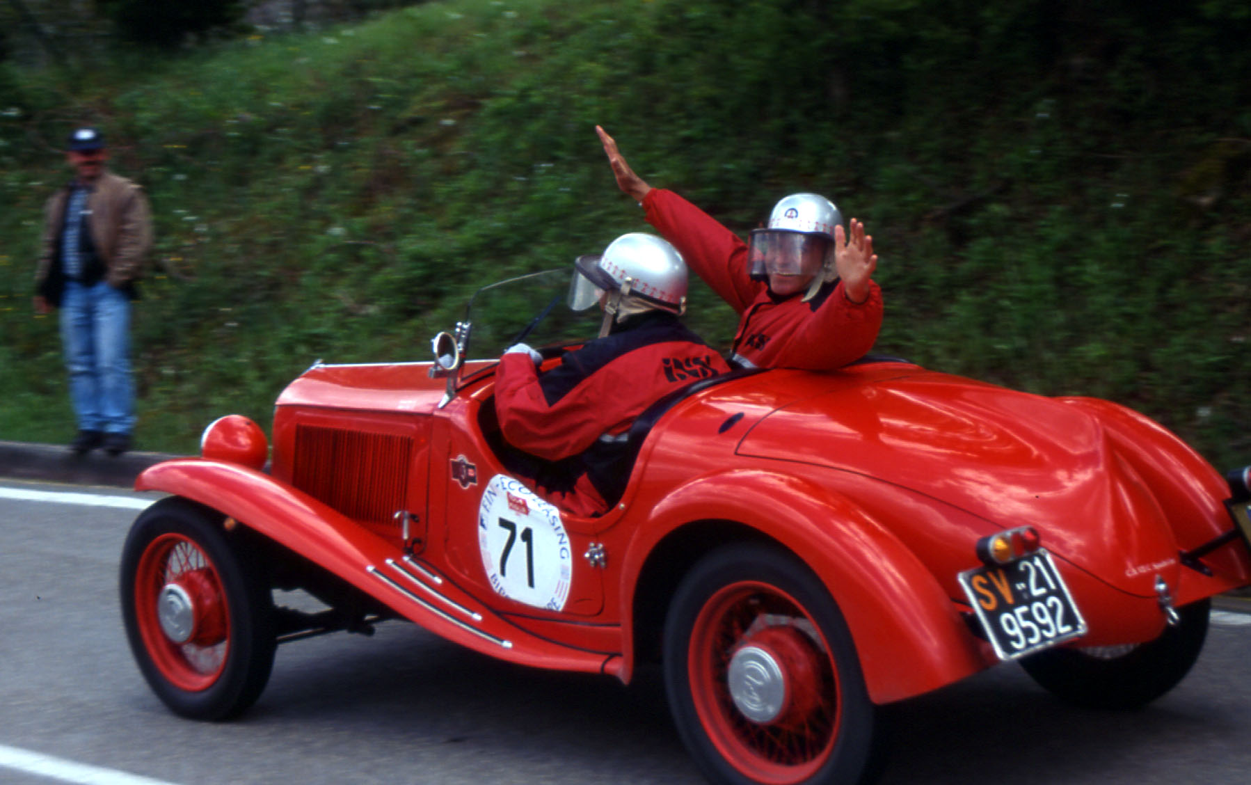 il saluto di un amico