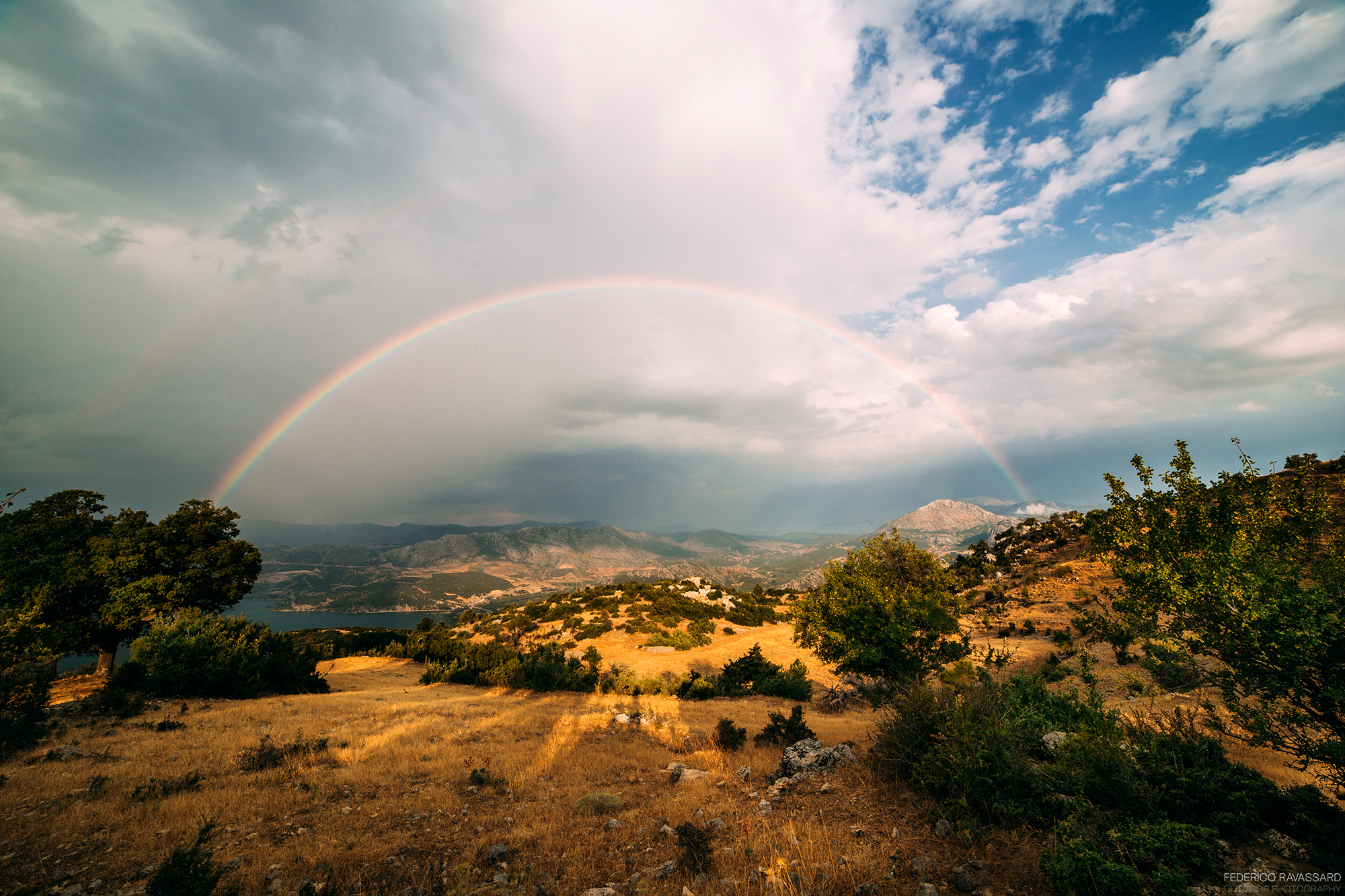 Rainbow over Egirdir
