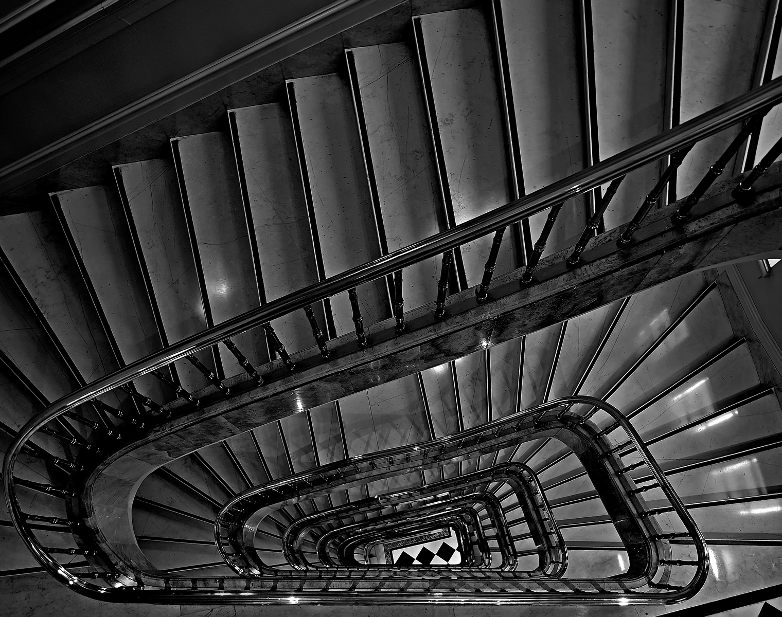 More stairs... in b/w