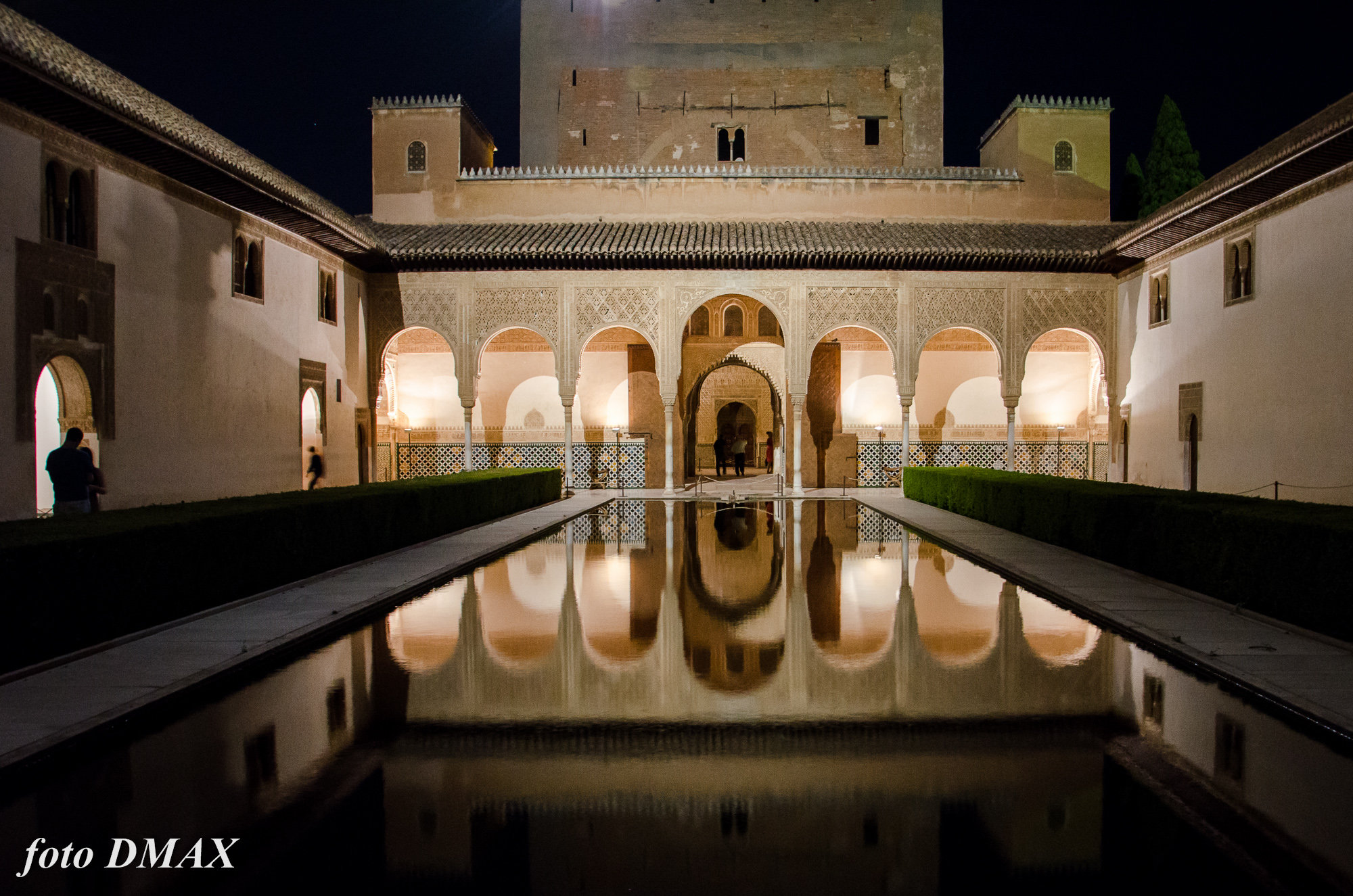 alhambra di notte