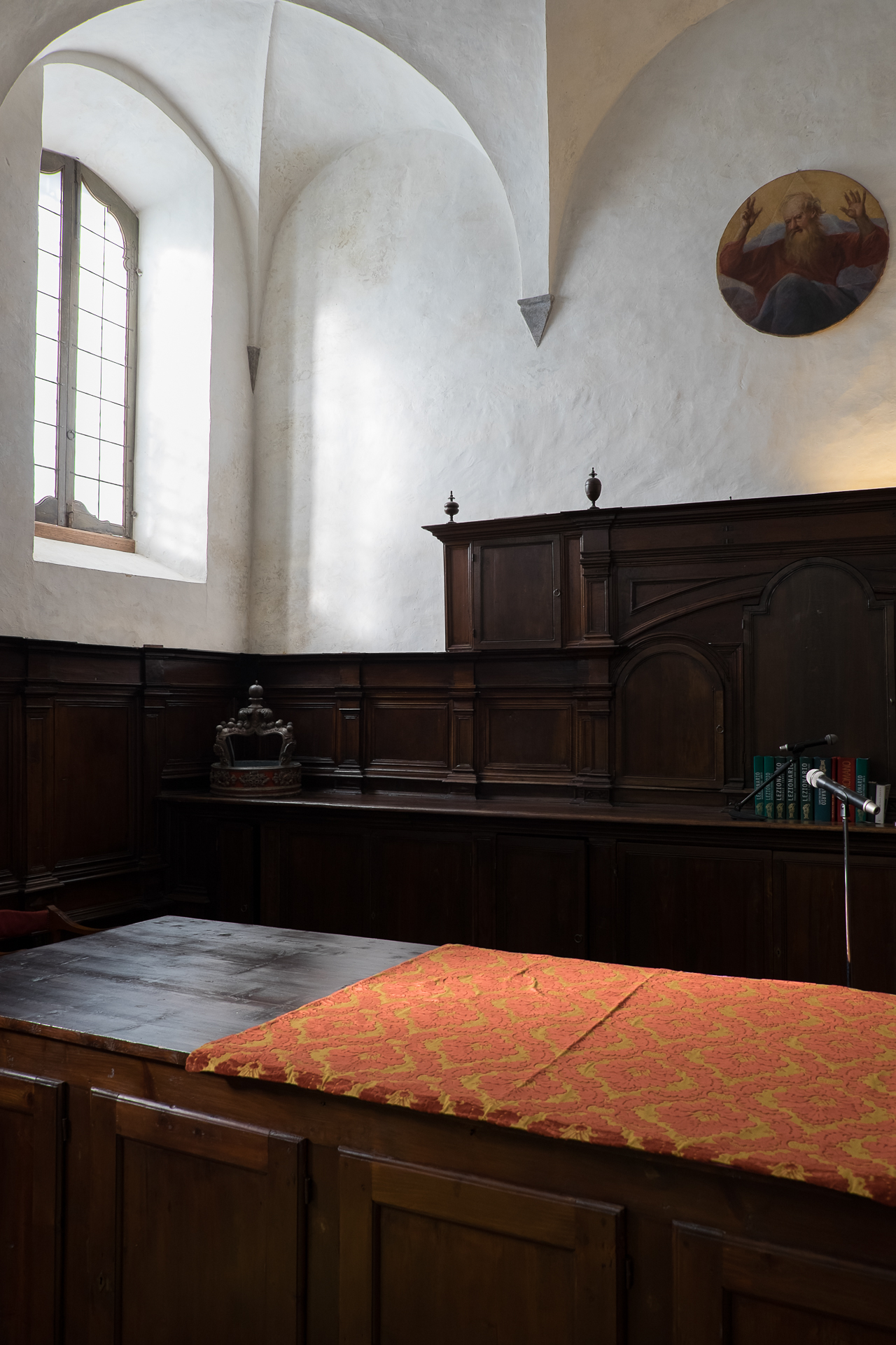 Sagrestia Chiesa del S. Sepolcro. Monastero di Astino.