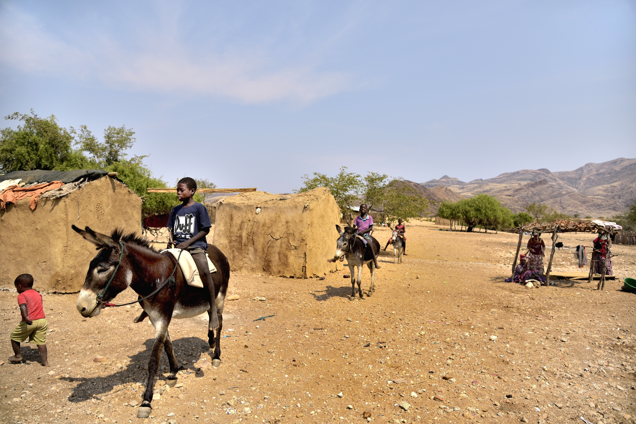 Kaokoland - Villaggio Herero