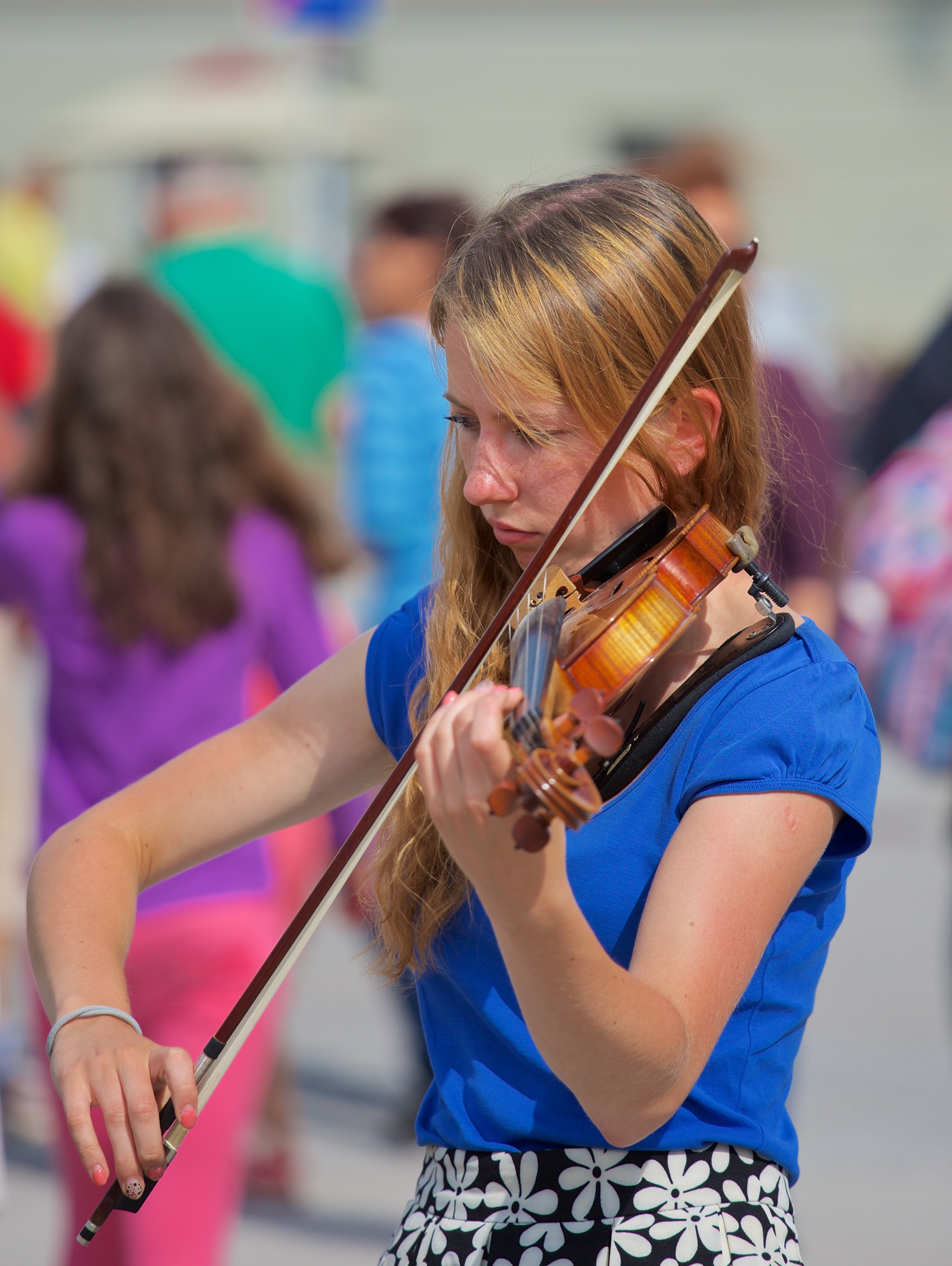 Muisca in strada a Salisburgo