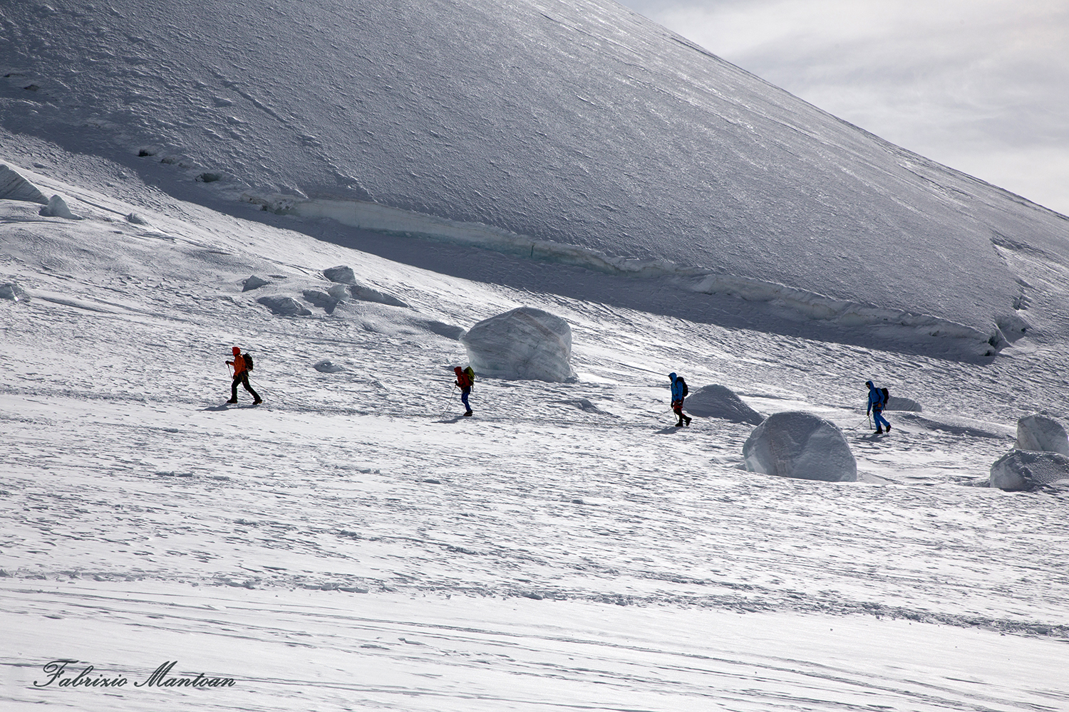 A walk on the glacier