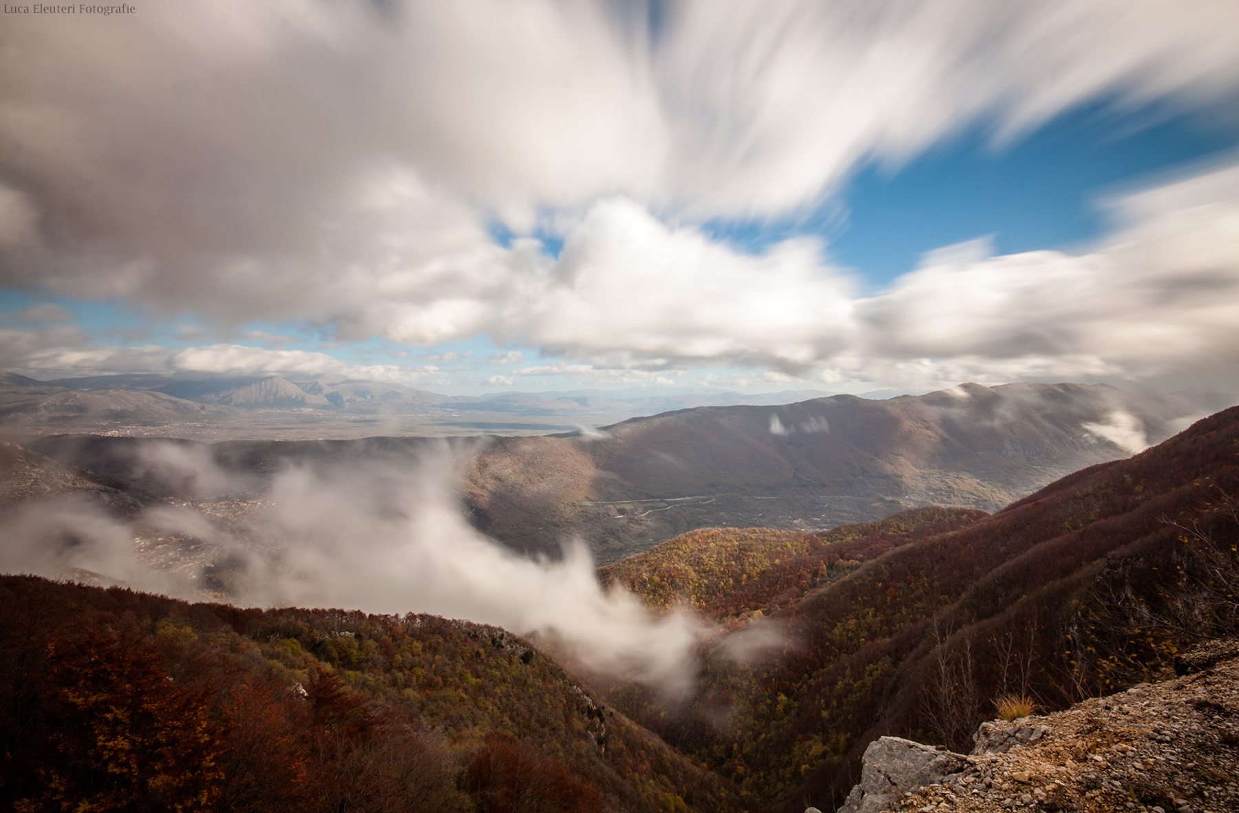 With her head in the clouds!