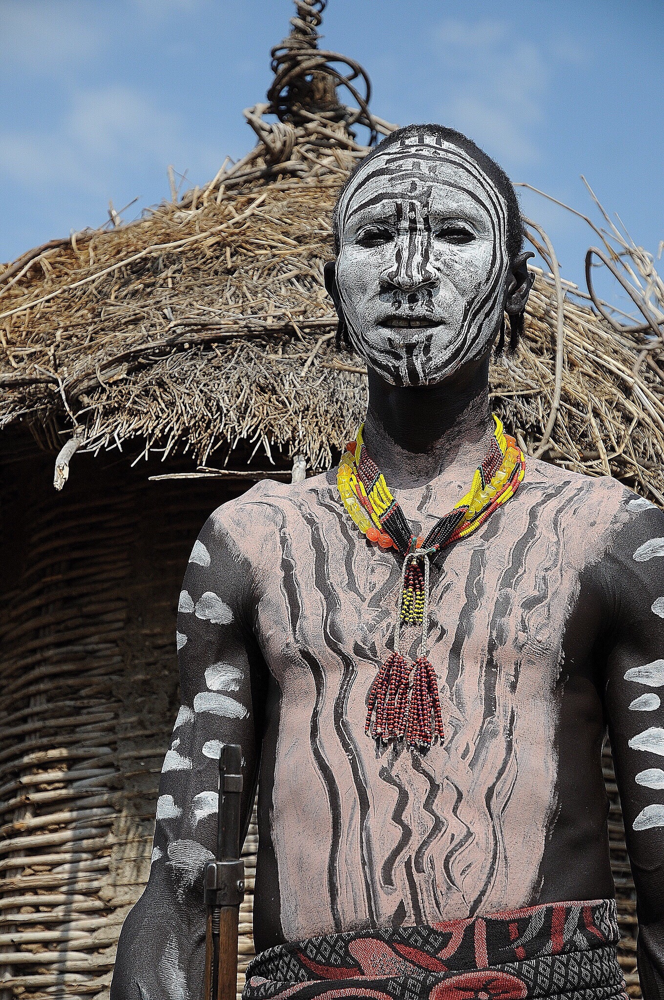 Gente dell'Omo river Etiopia