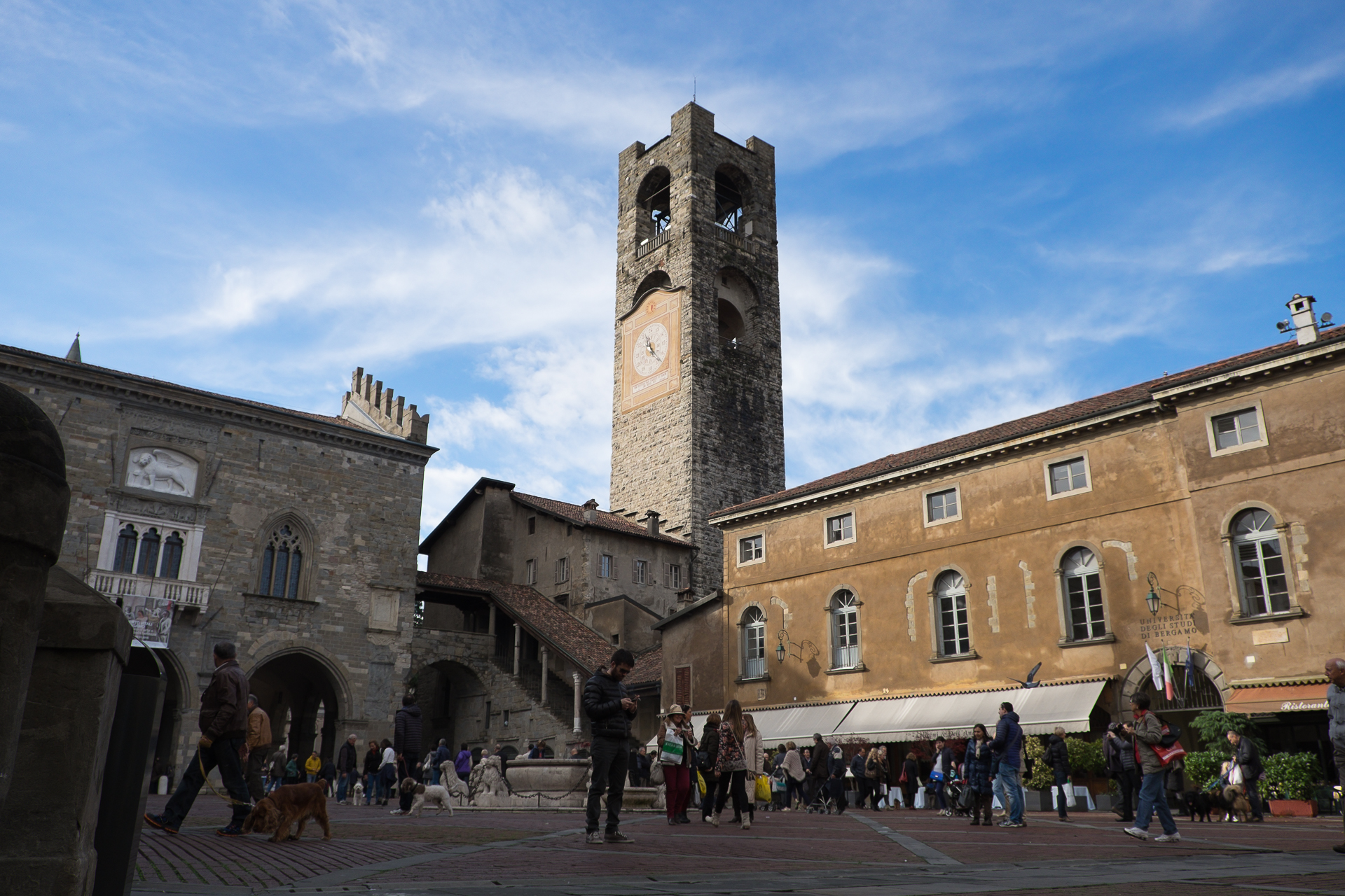 Piazza Vecchia. Bergamo.
