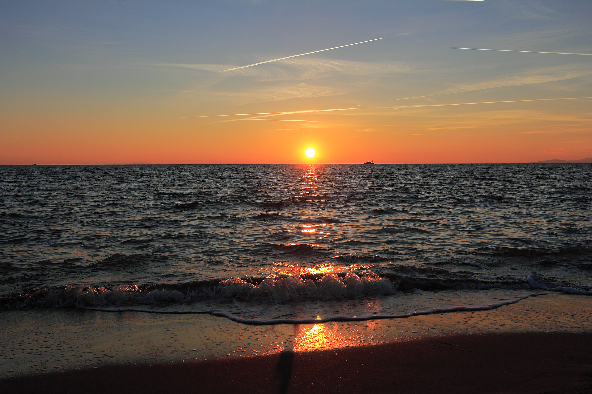 sunset, Marina di Grosseto