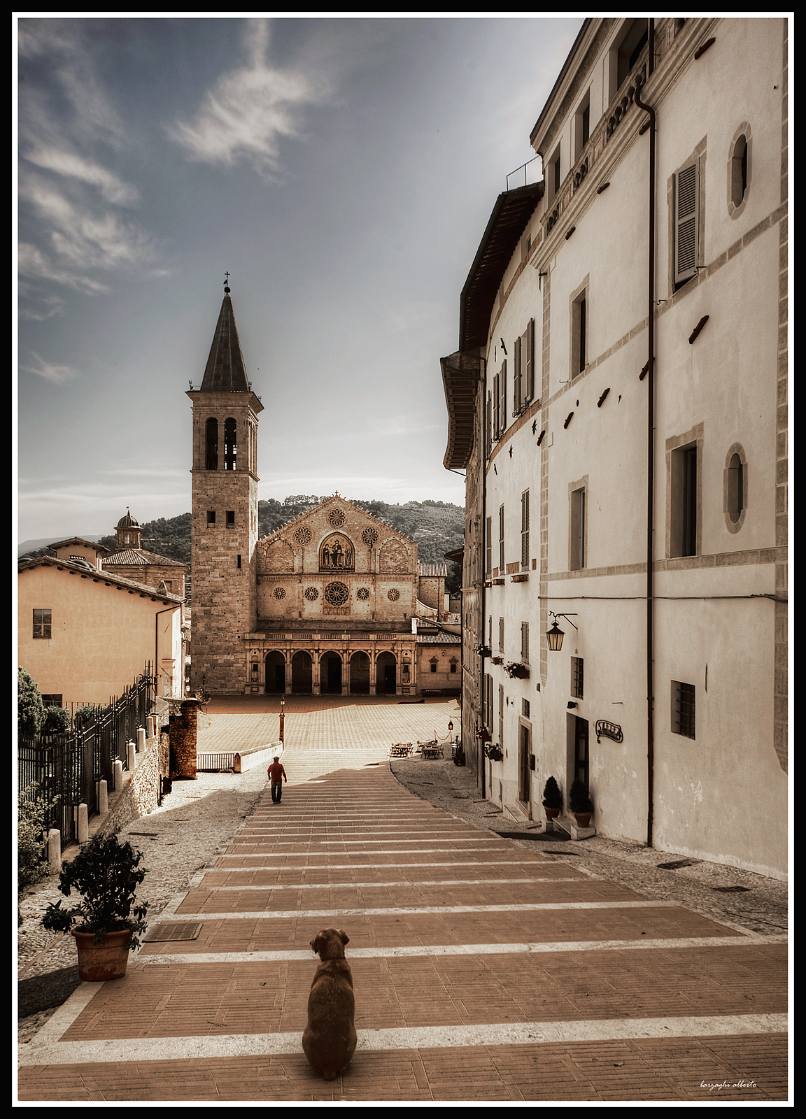 cartolina da Spoleto