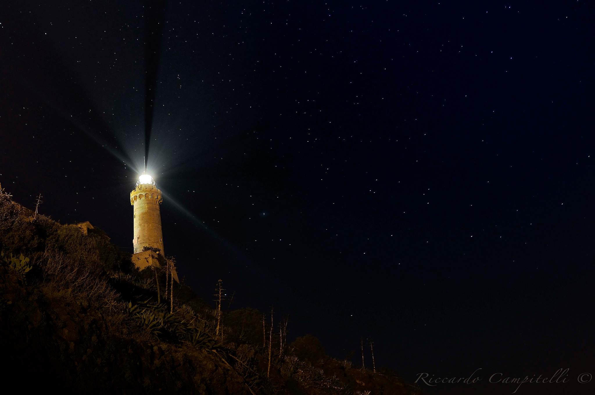 the lighthouse of Grigolo "island of Elba"