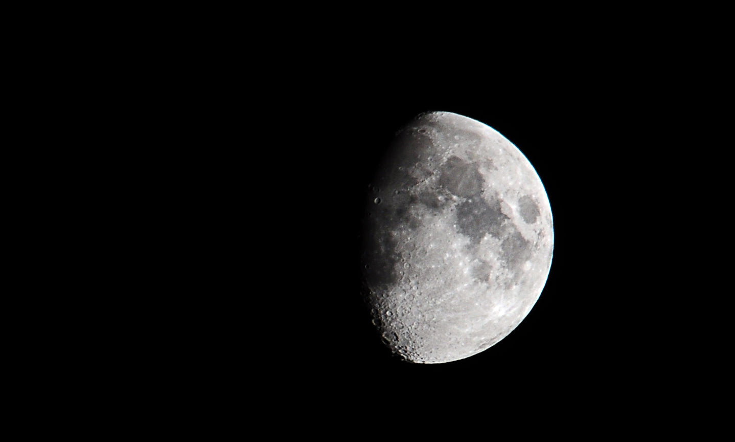 and the moon knocked