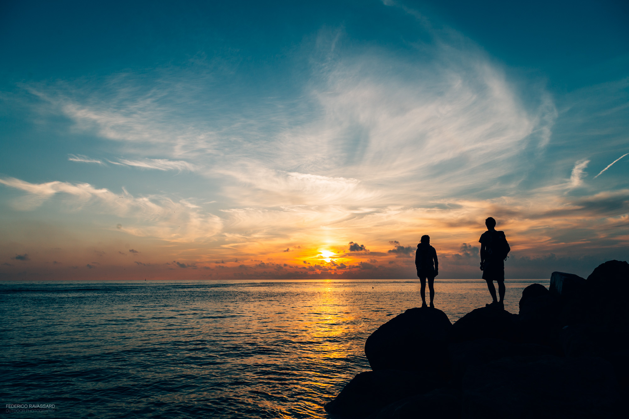 Tramonto a Riomaggiore