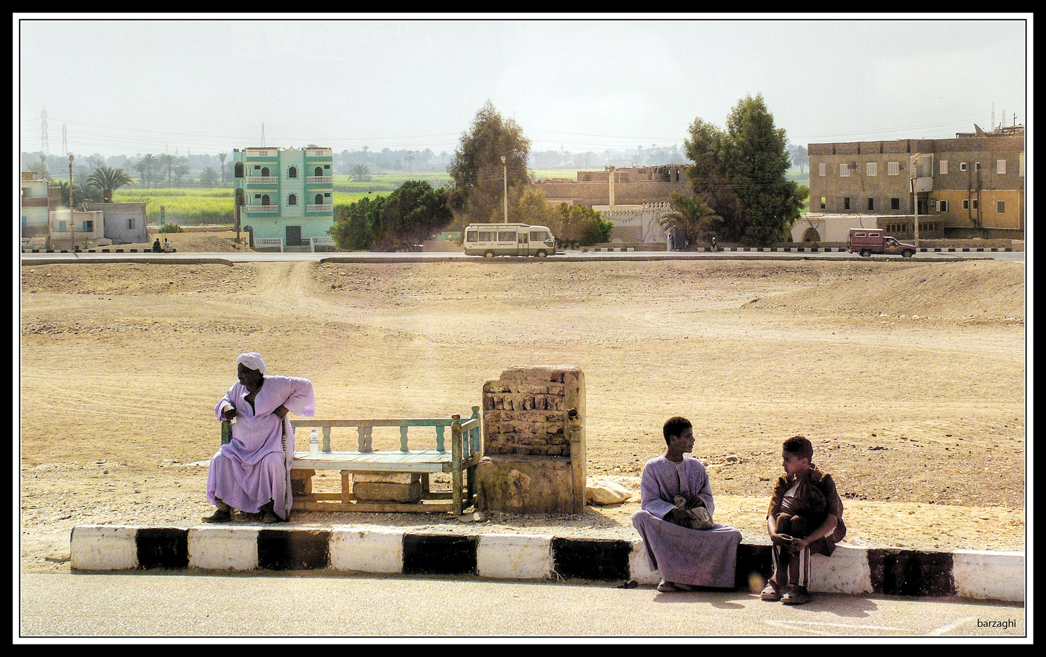 aspettando l'autobus