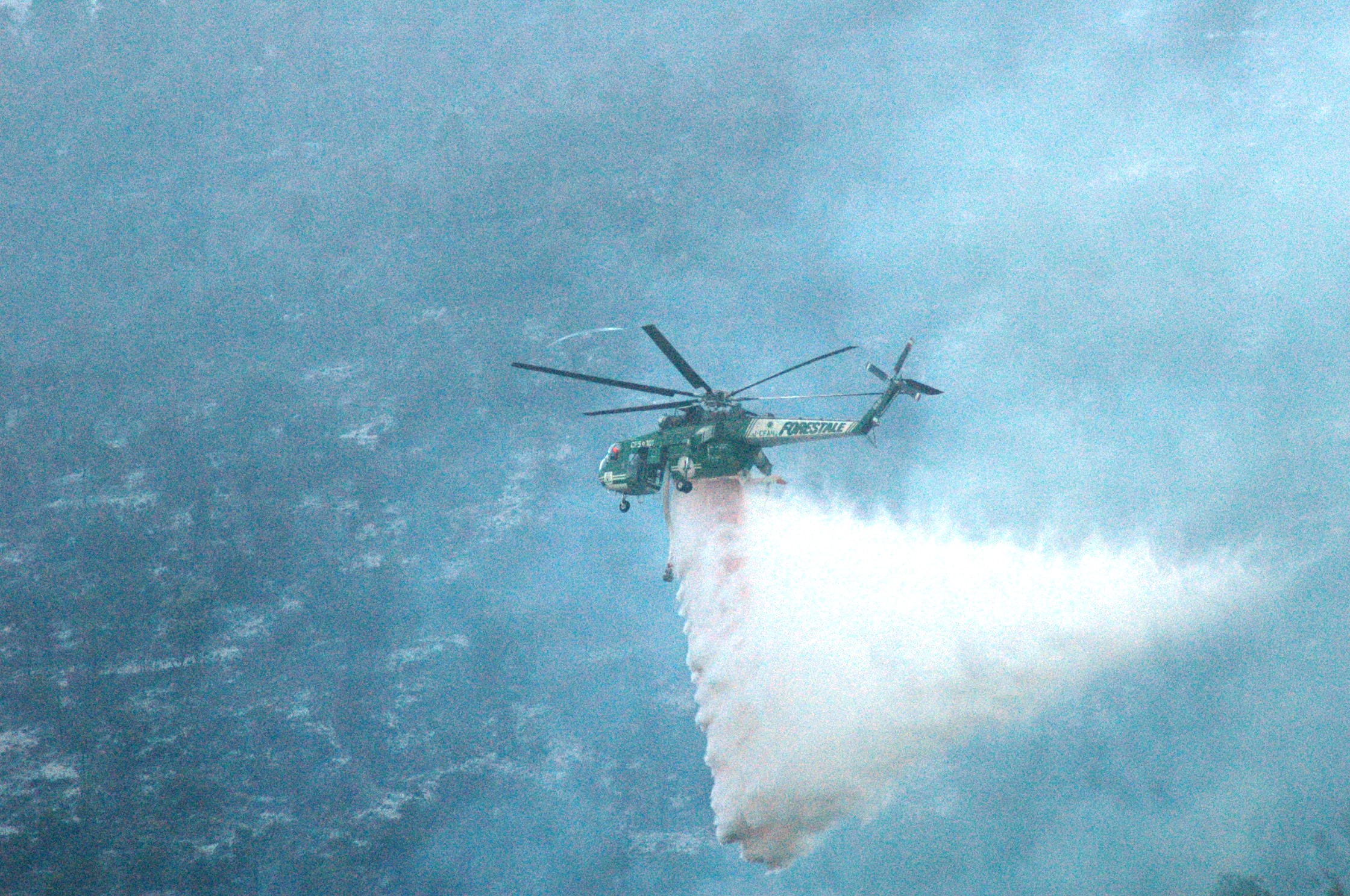 Acquasparta (Tr) fire in July 2012