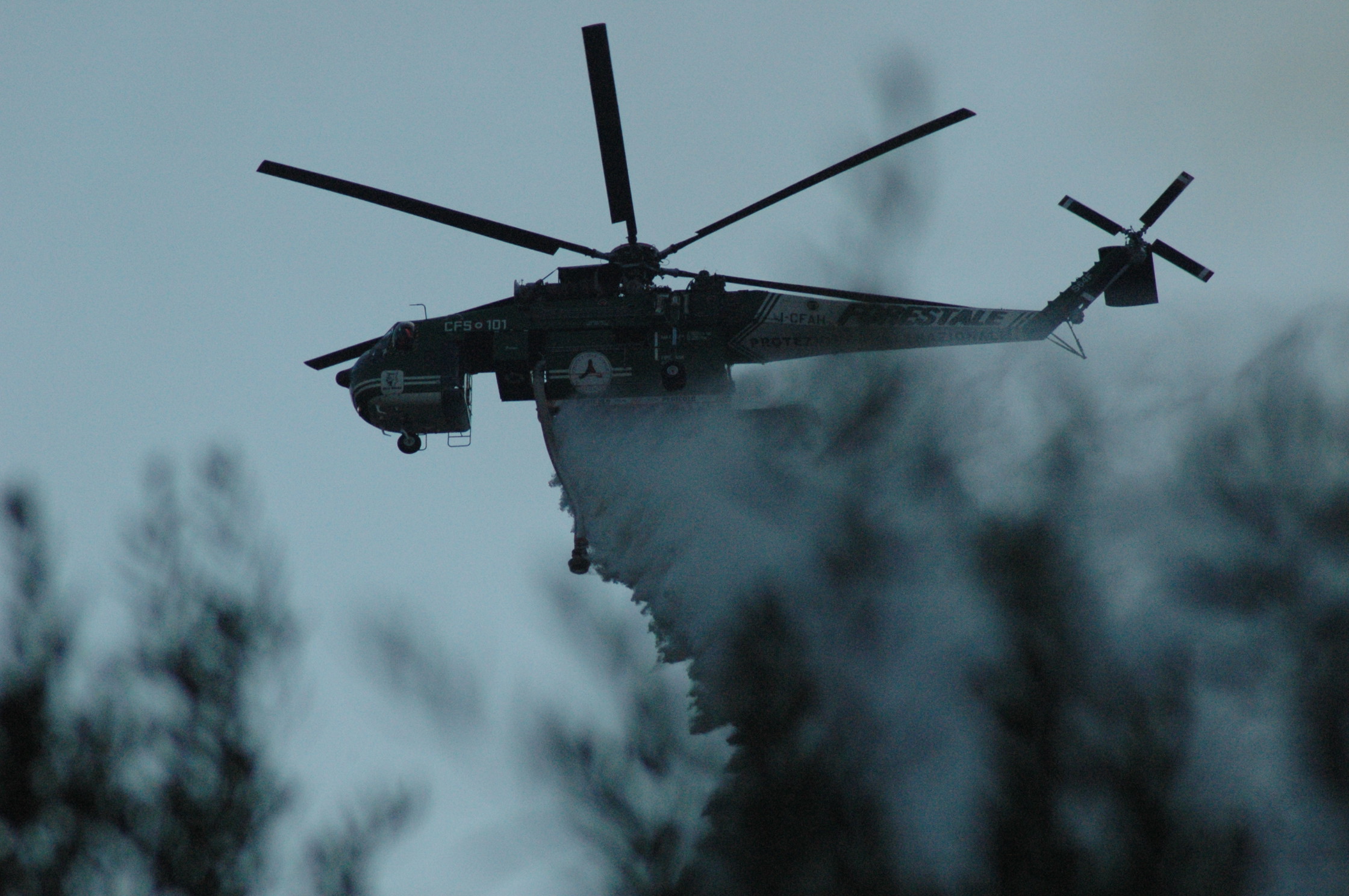 Acquasparta (Tr) fire in July 2012