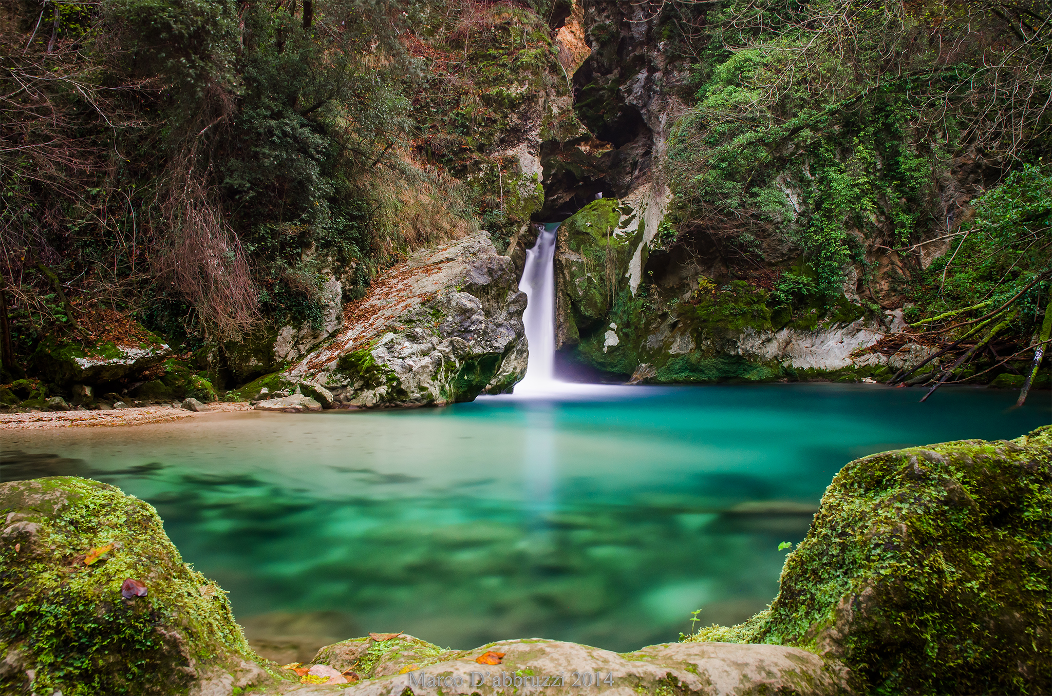 Laghetto di San Benedetto tra le rocce