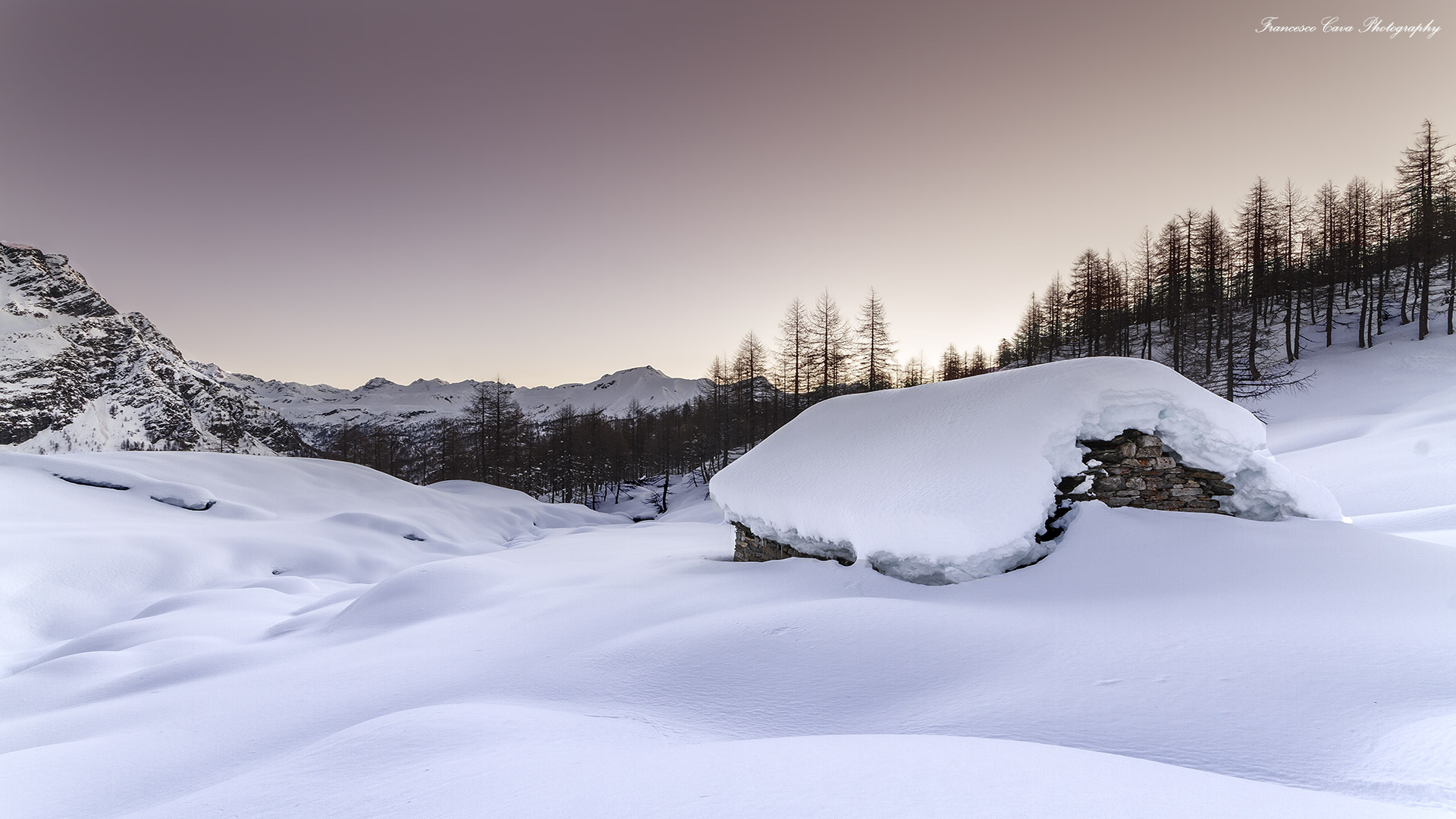 L'Alba all'Alpe Misanco......