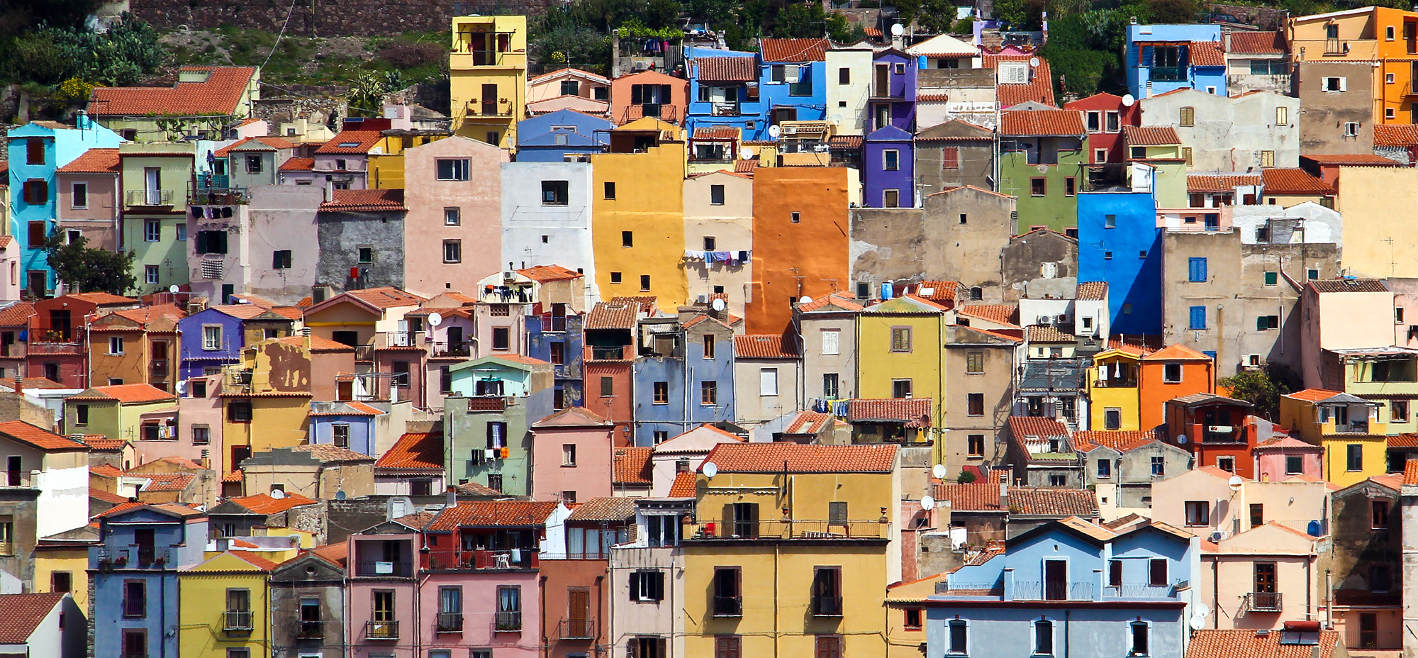 I colori di Bosa, panoramica