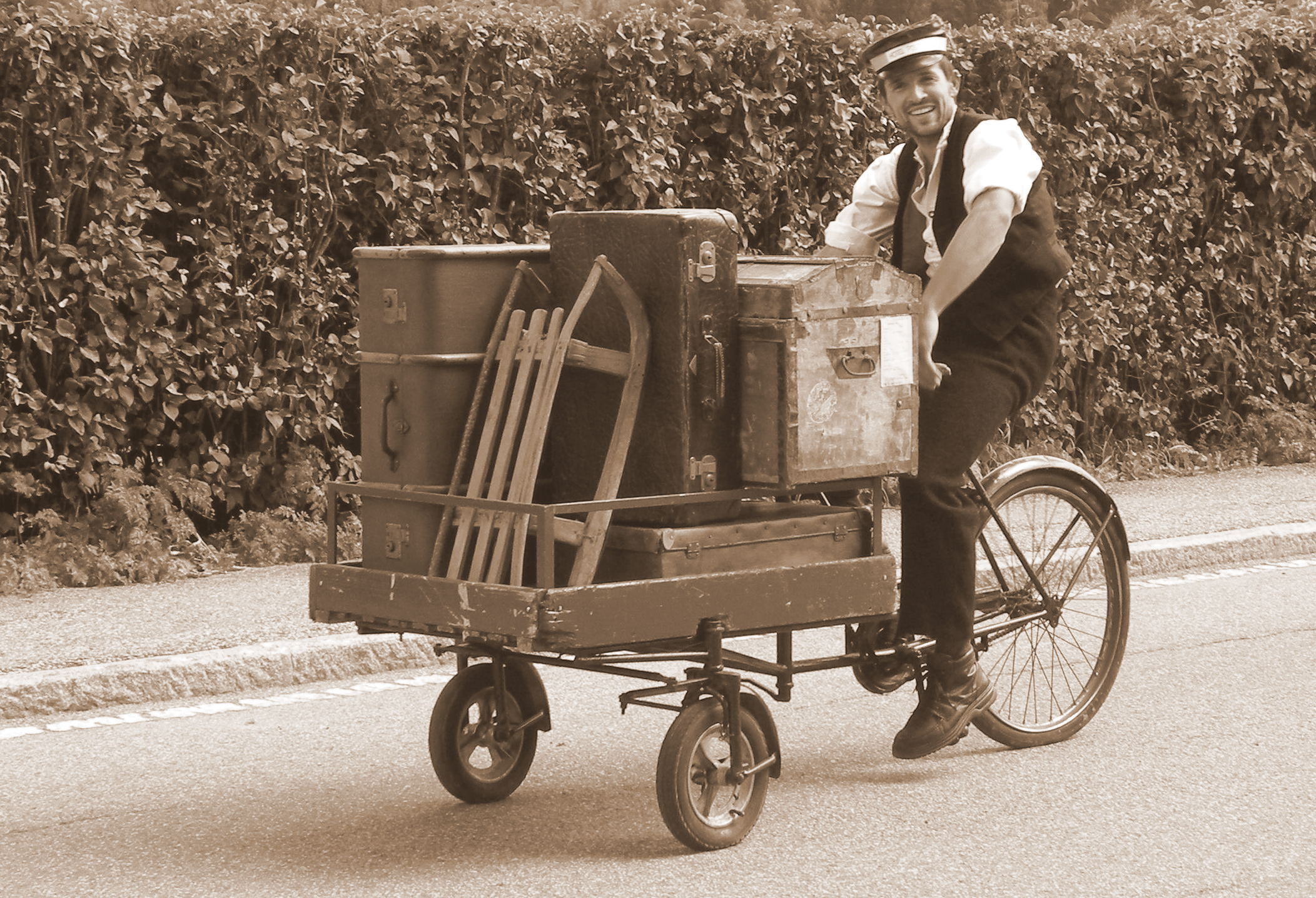 Anno 1890 - Trasporto bagagli