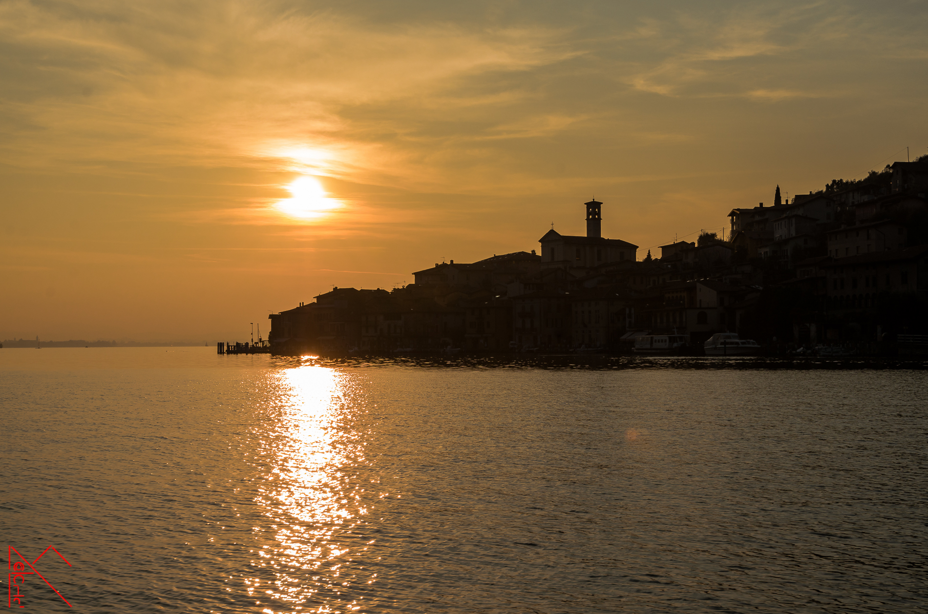 Sunset sull'Iseo