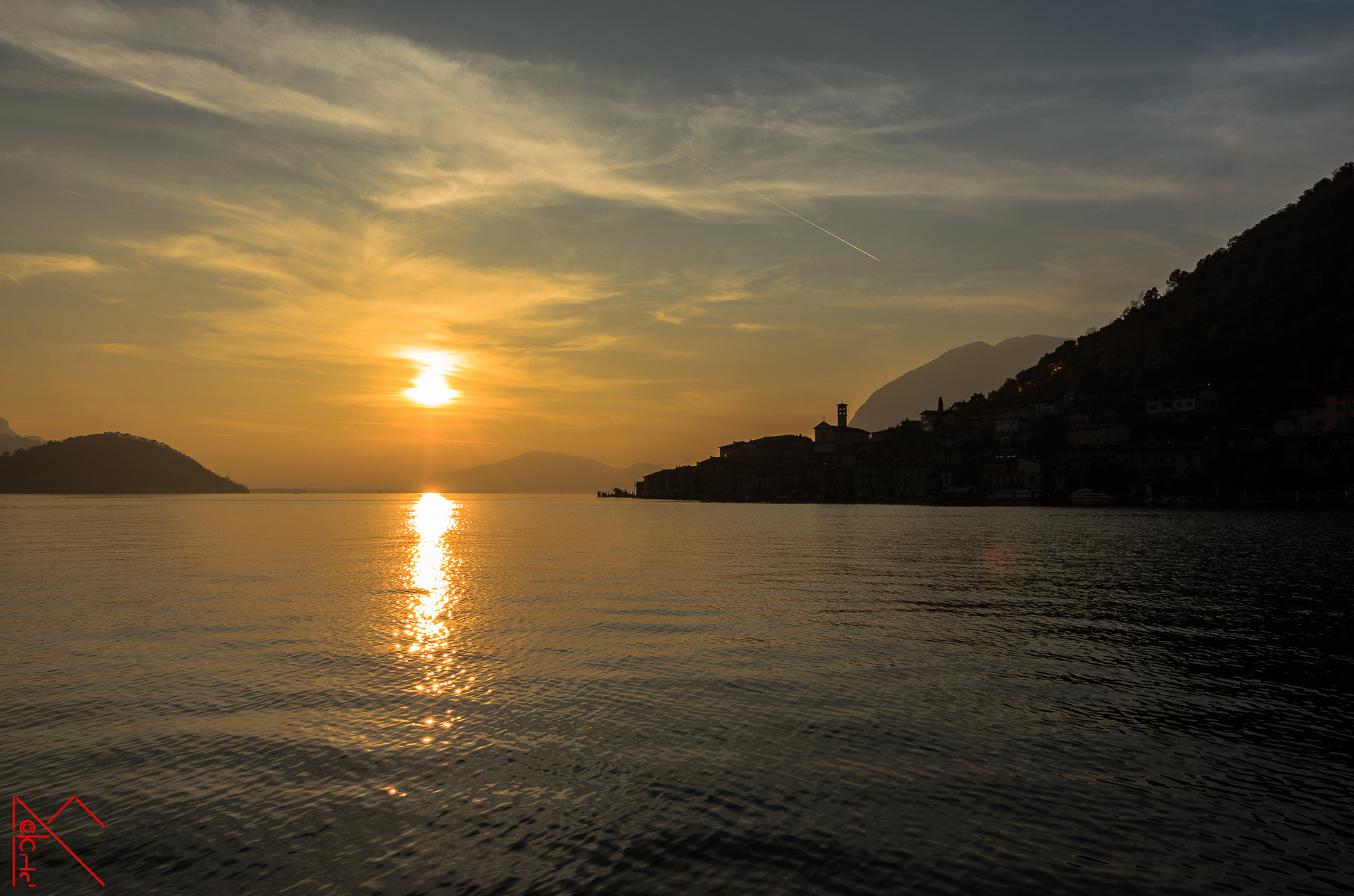 Sunset sull'Iseo
