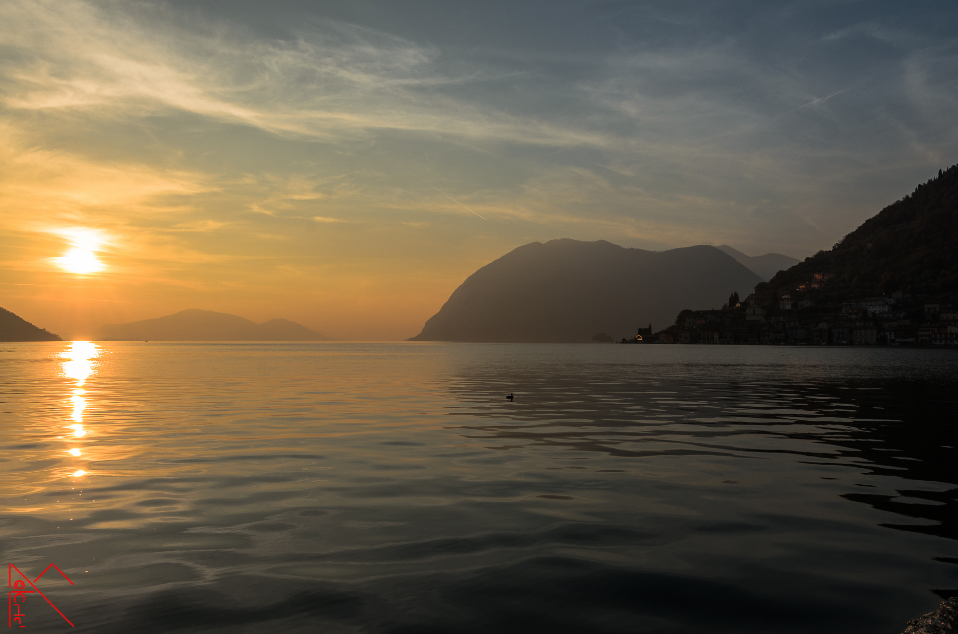 Sunset sull'Iseo