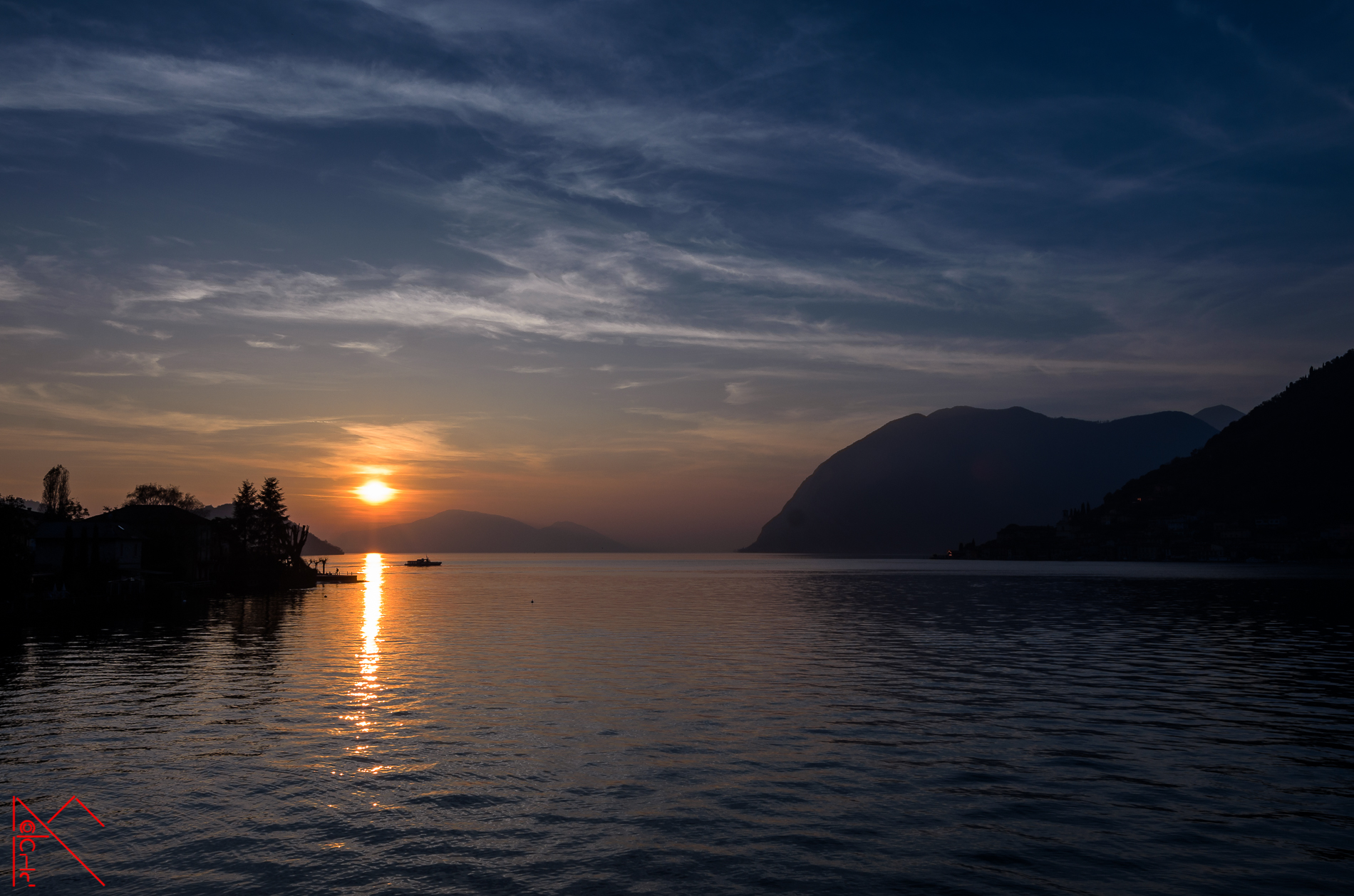 Tramonto sull'Iseo
