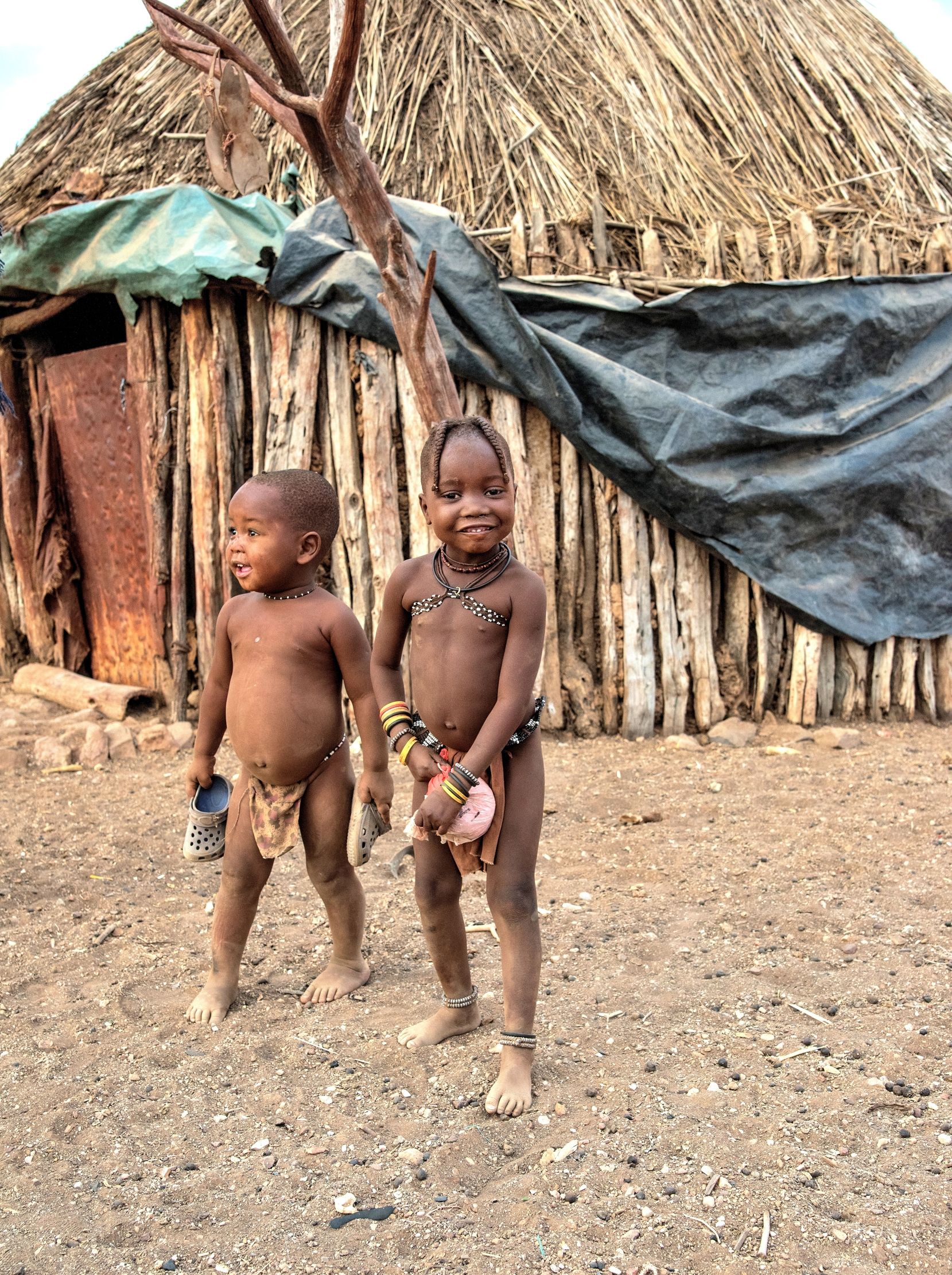 Ovamboland - Bambini Himba