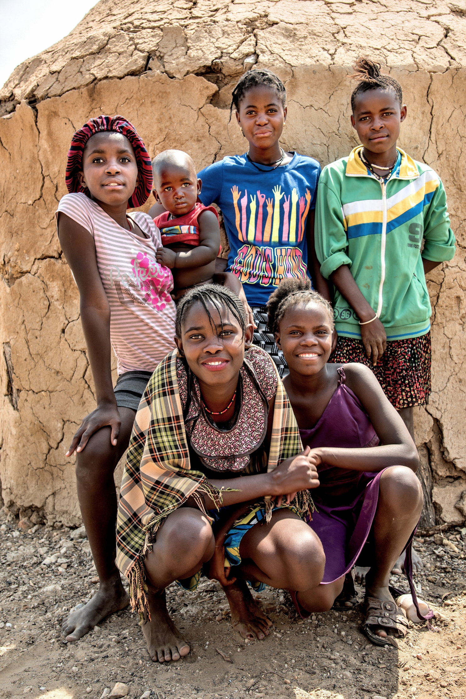 Kaokoland - Ragazzi Herero