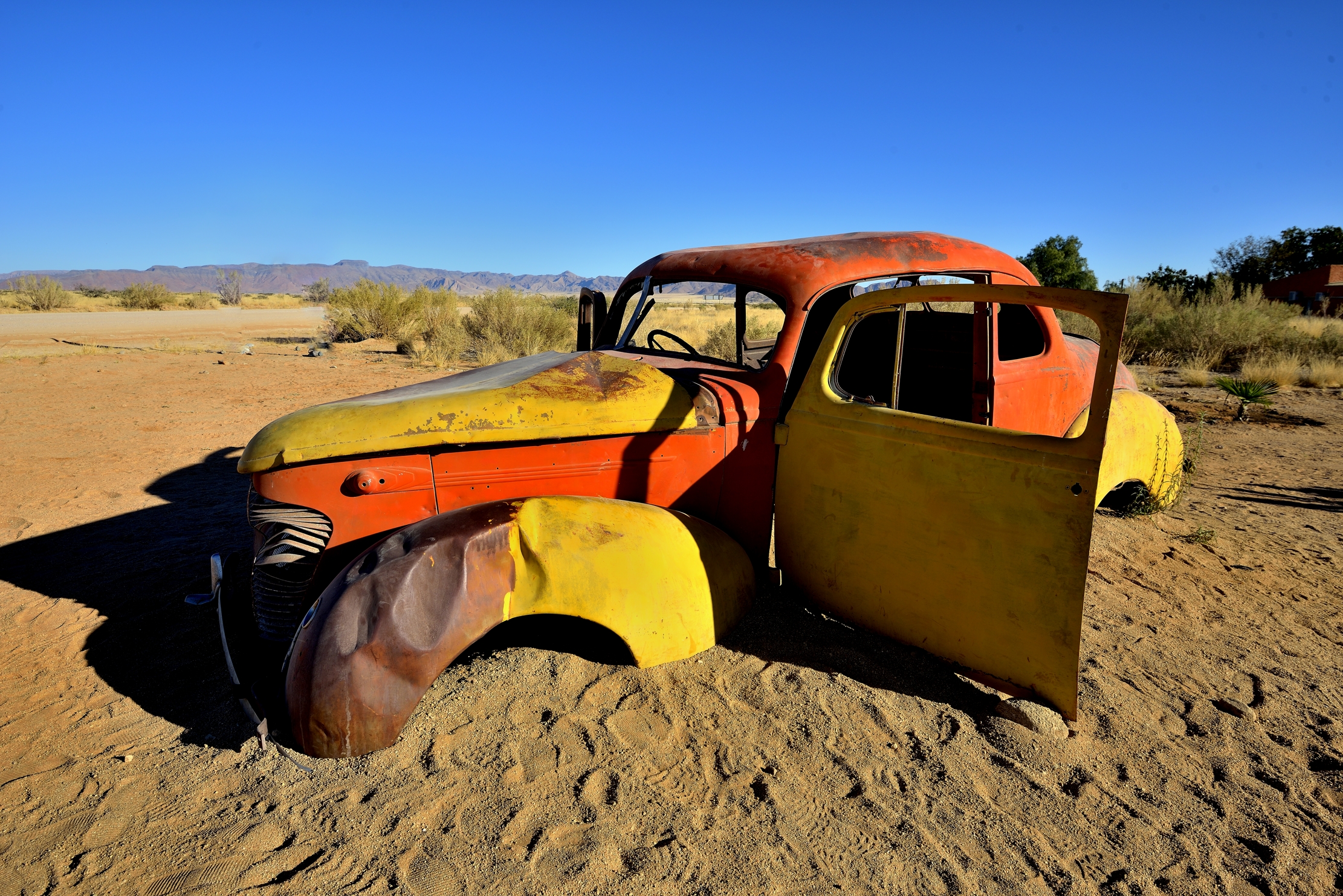 Deserto del Namib - Vecchia auto