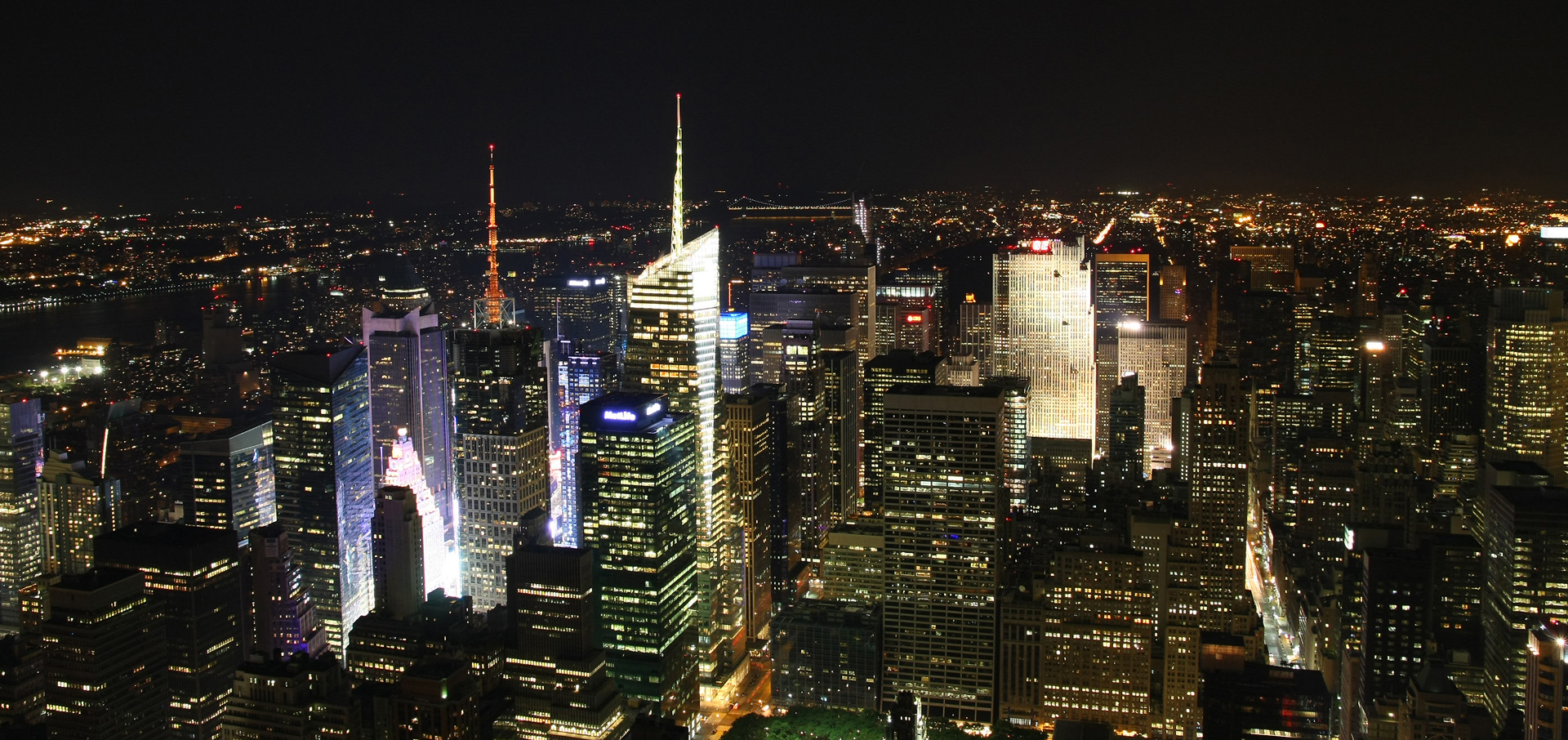 Notturno dall'Empire State Building