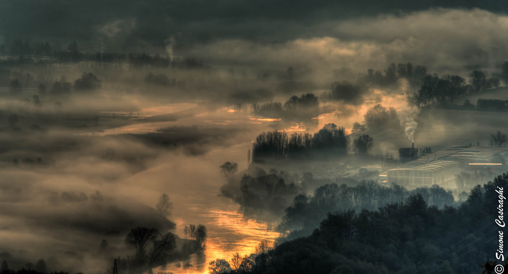 The Adda at Brivio view from Consonno